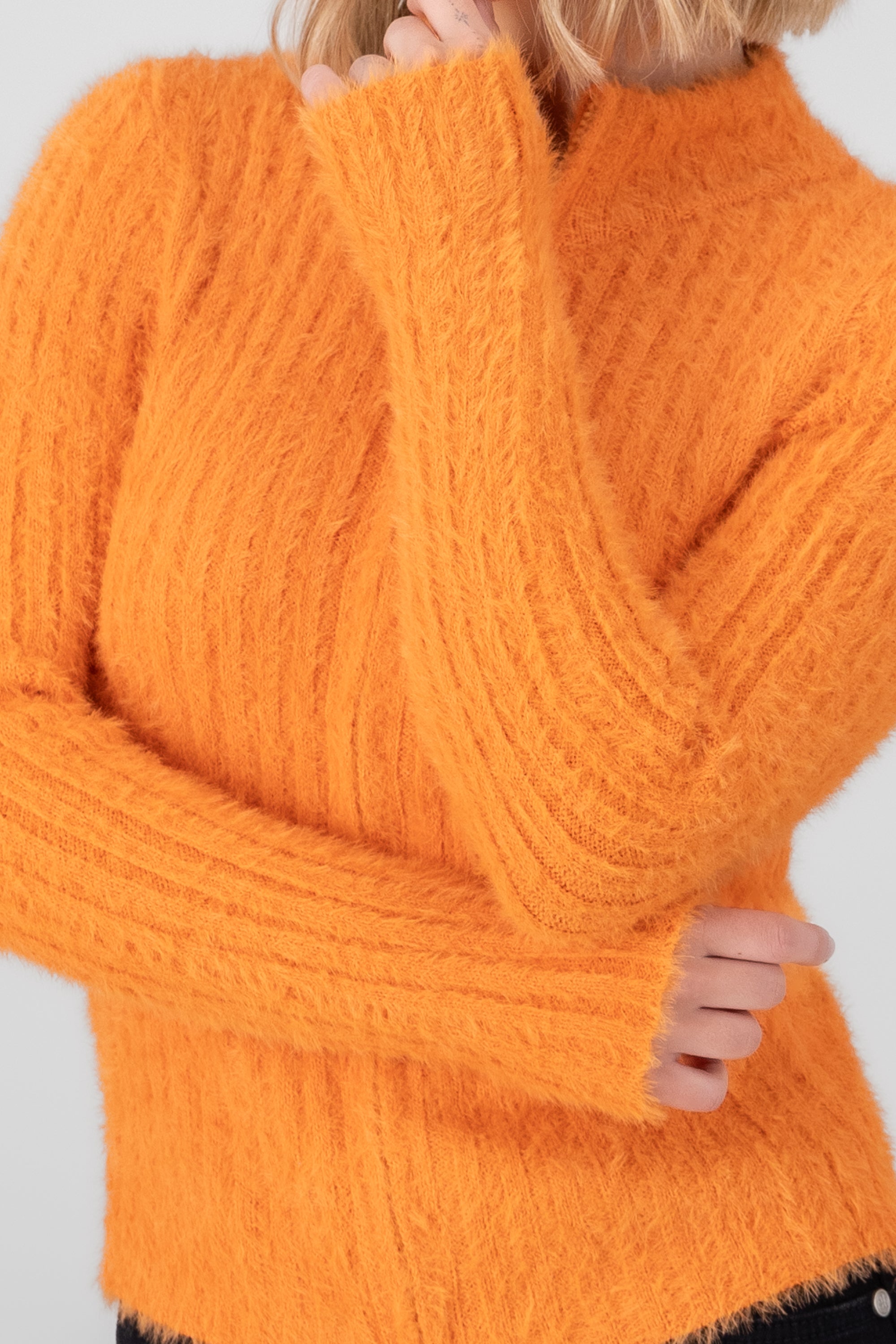 Long Sleeve Sweater ORANGE