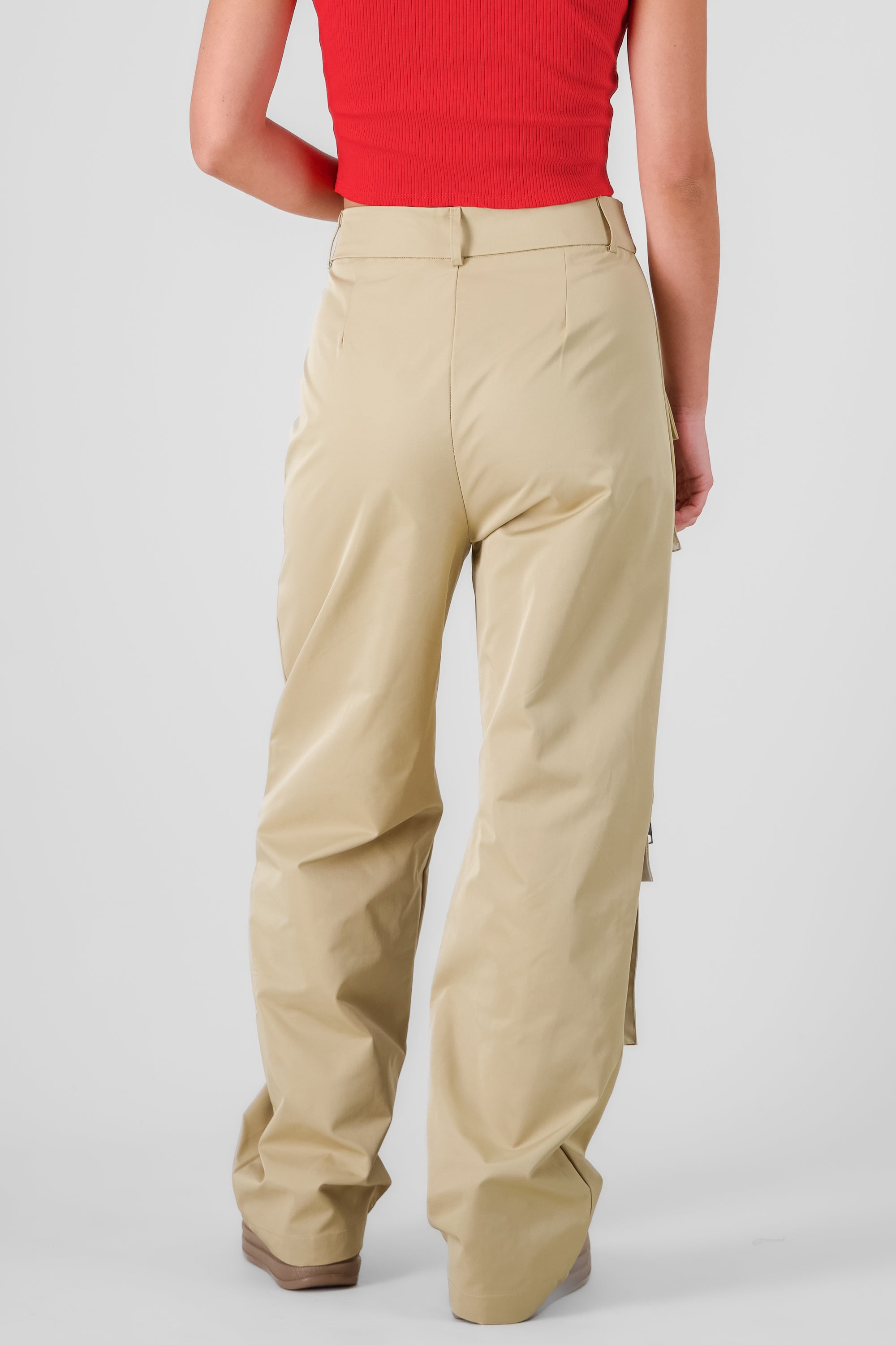 Straight Pants BEIGE