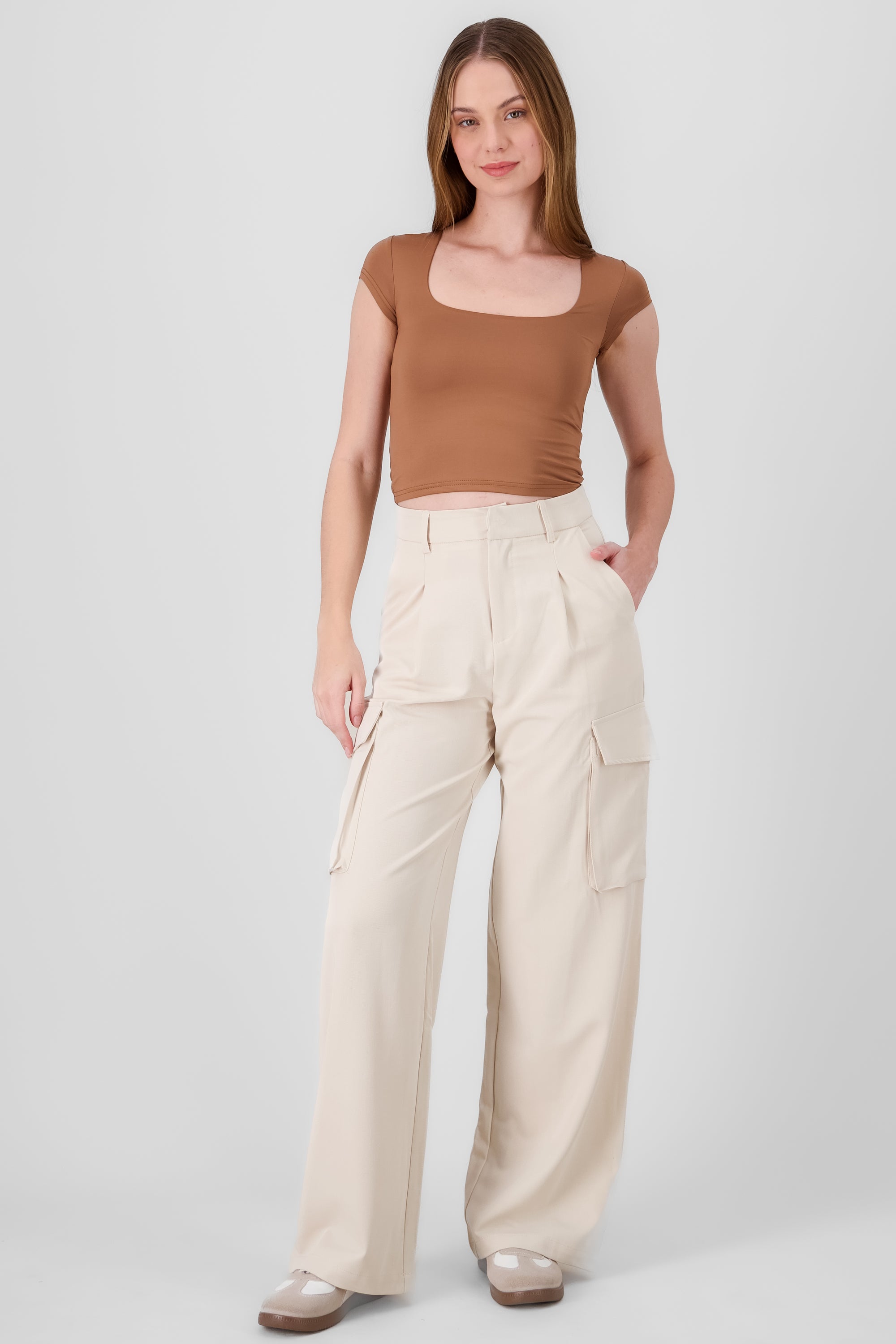 Tailored Pants BEIGE