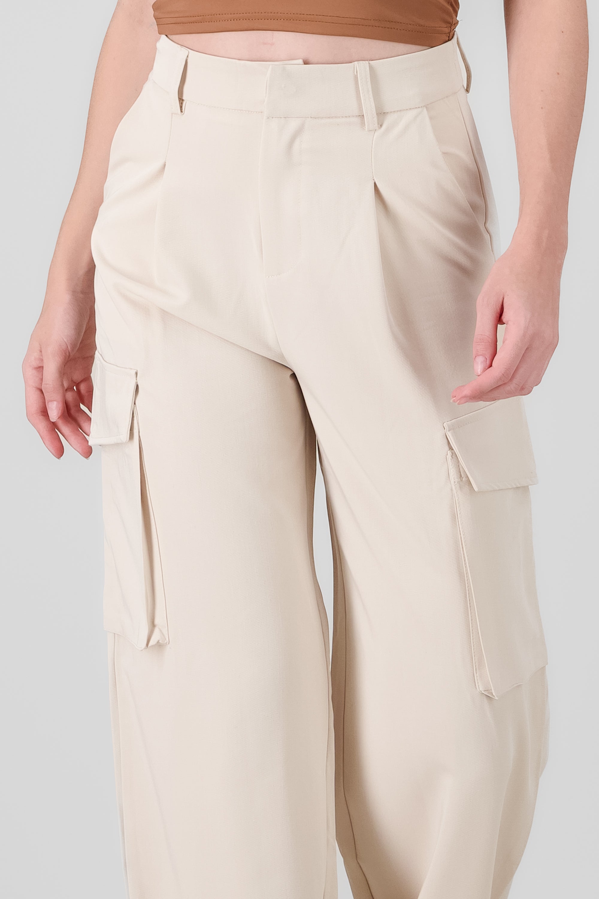 Tailored Pants BEIGE