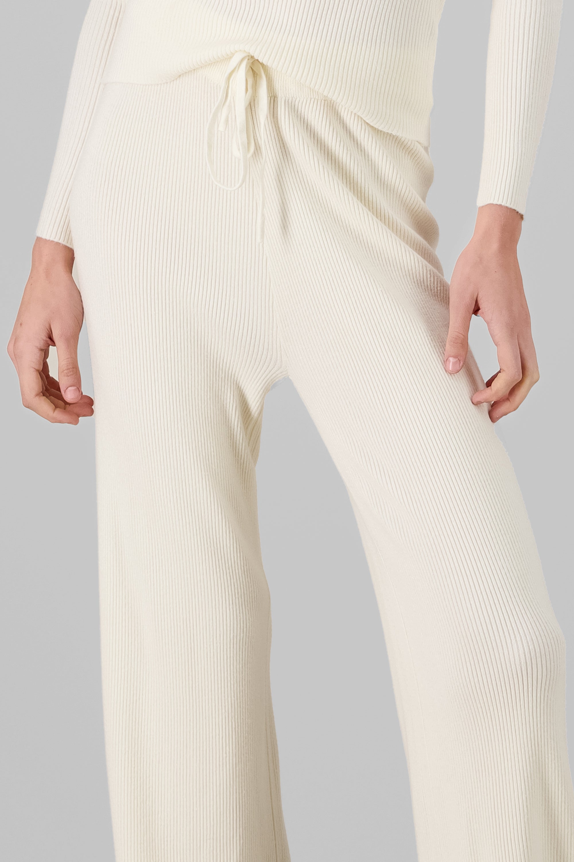 Soft Knit Pants IVORY