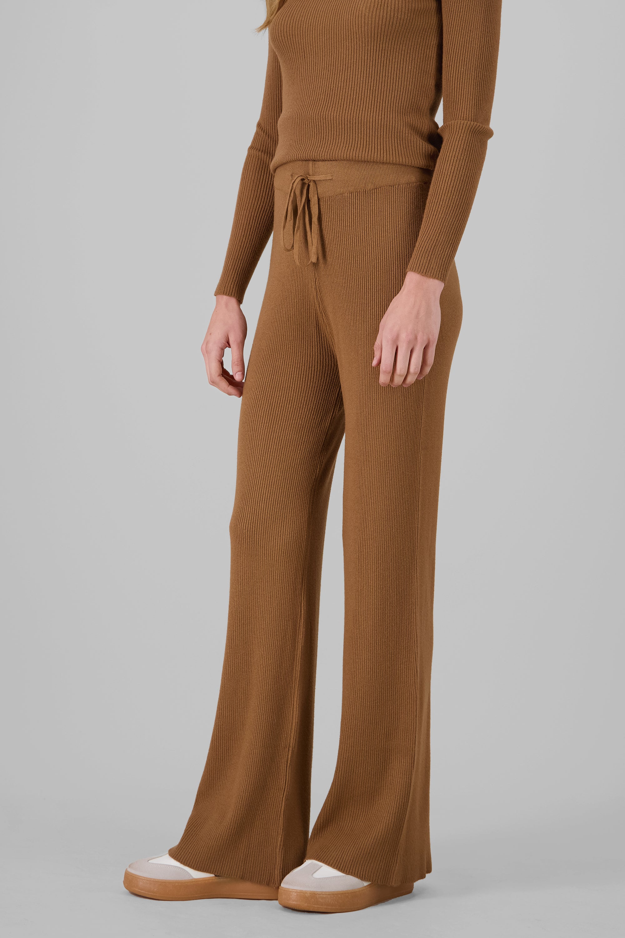 Soft Knit Pants BROWN