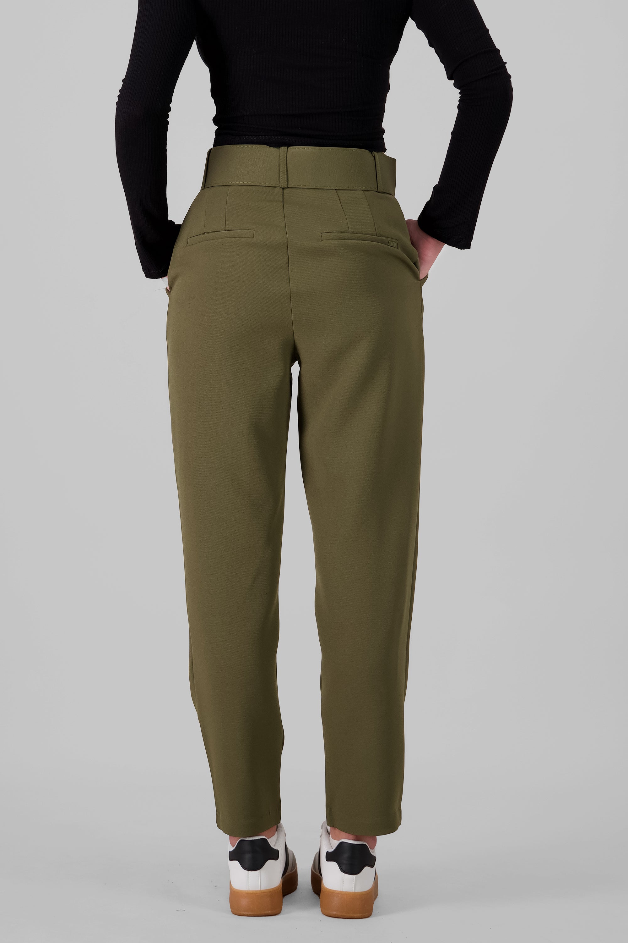 Straight Leg Pants OLIVE