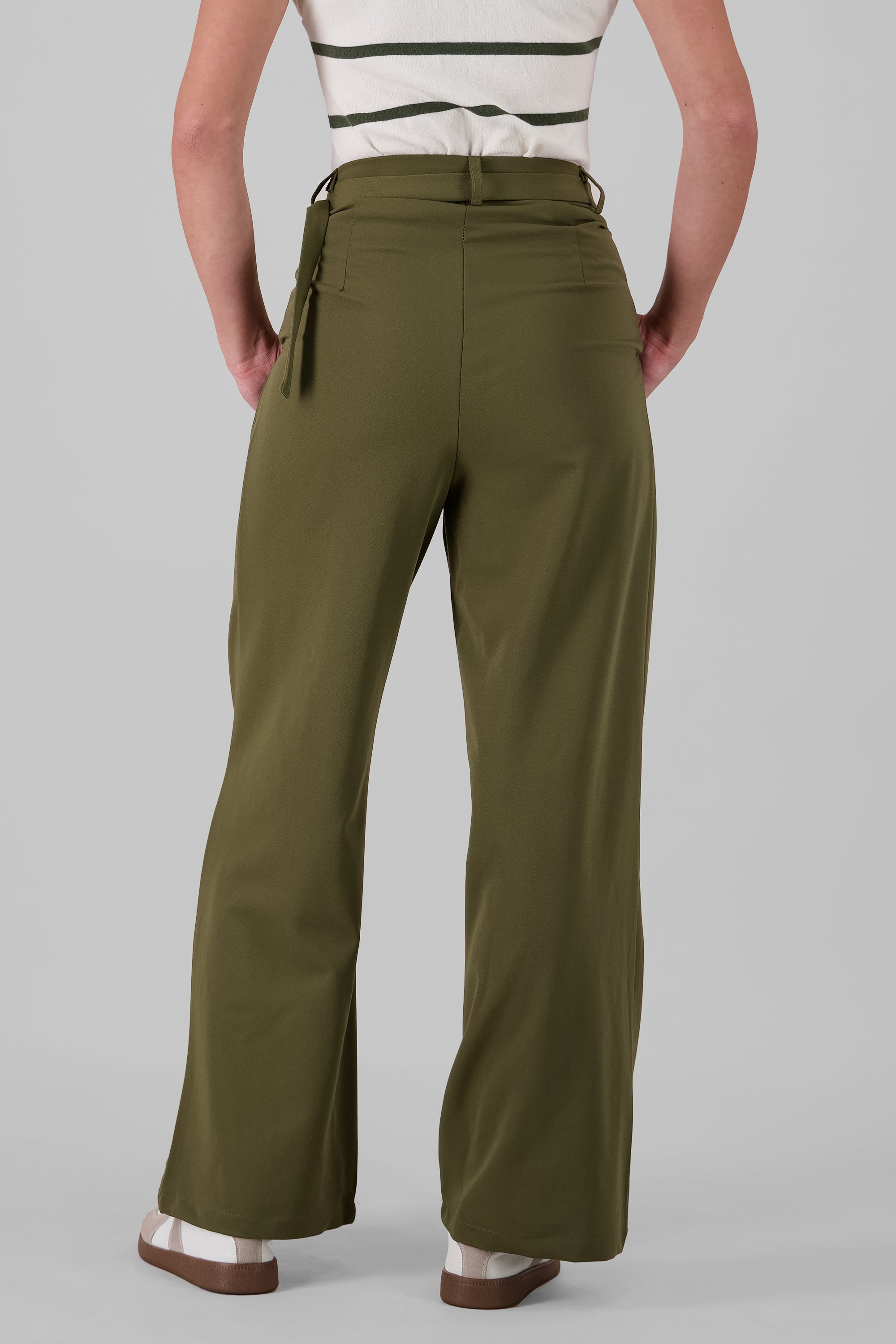 Wide Leg Pants OLIVE