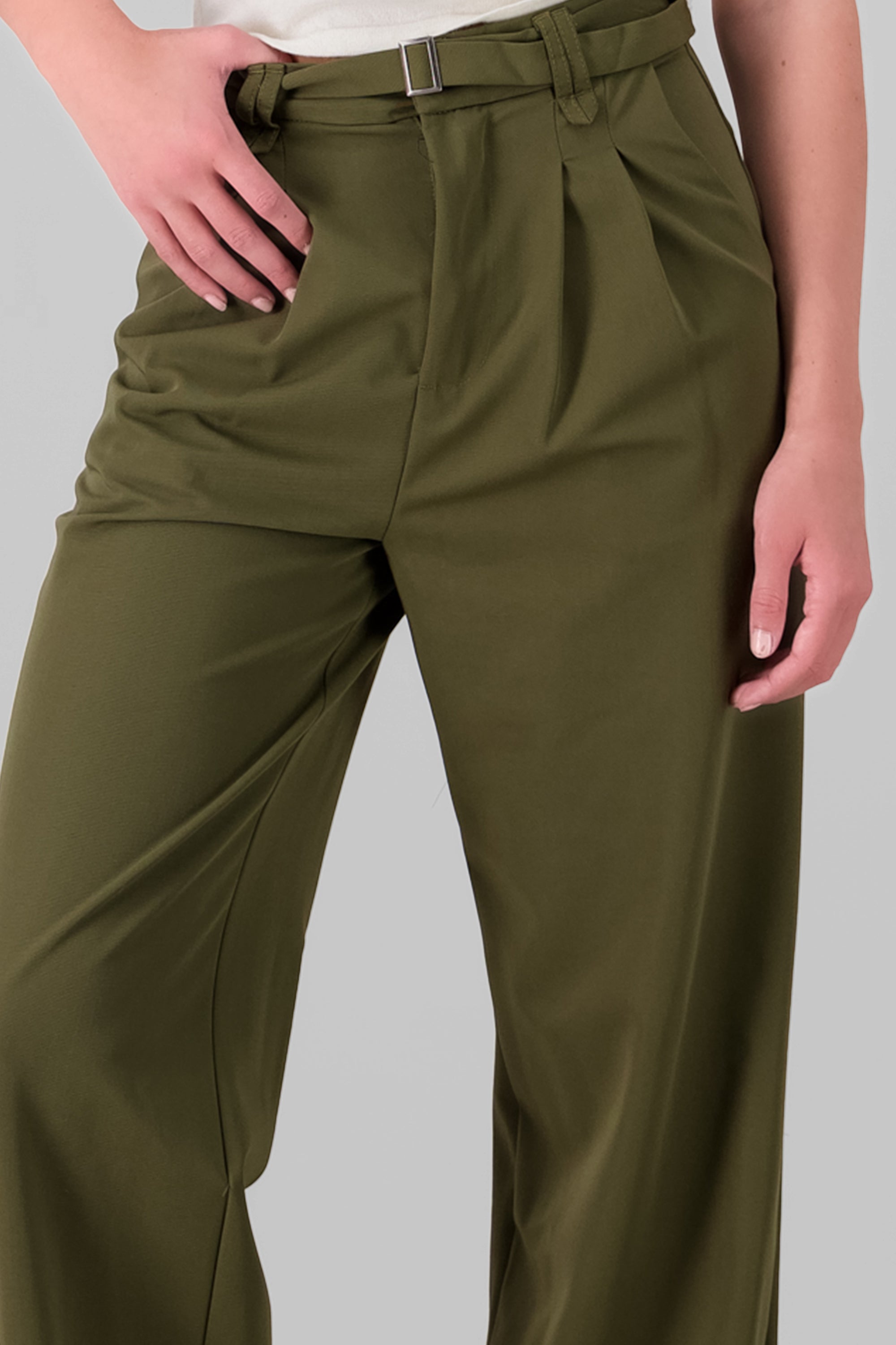 Wide Leg Pants OLIVE