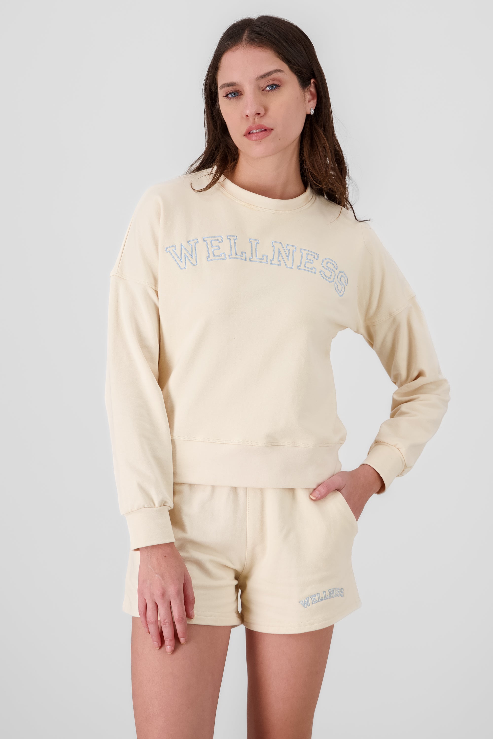 Wellness Sweatshirt PASTEL YELLOW