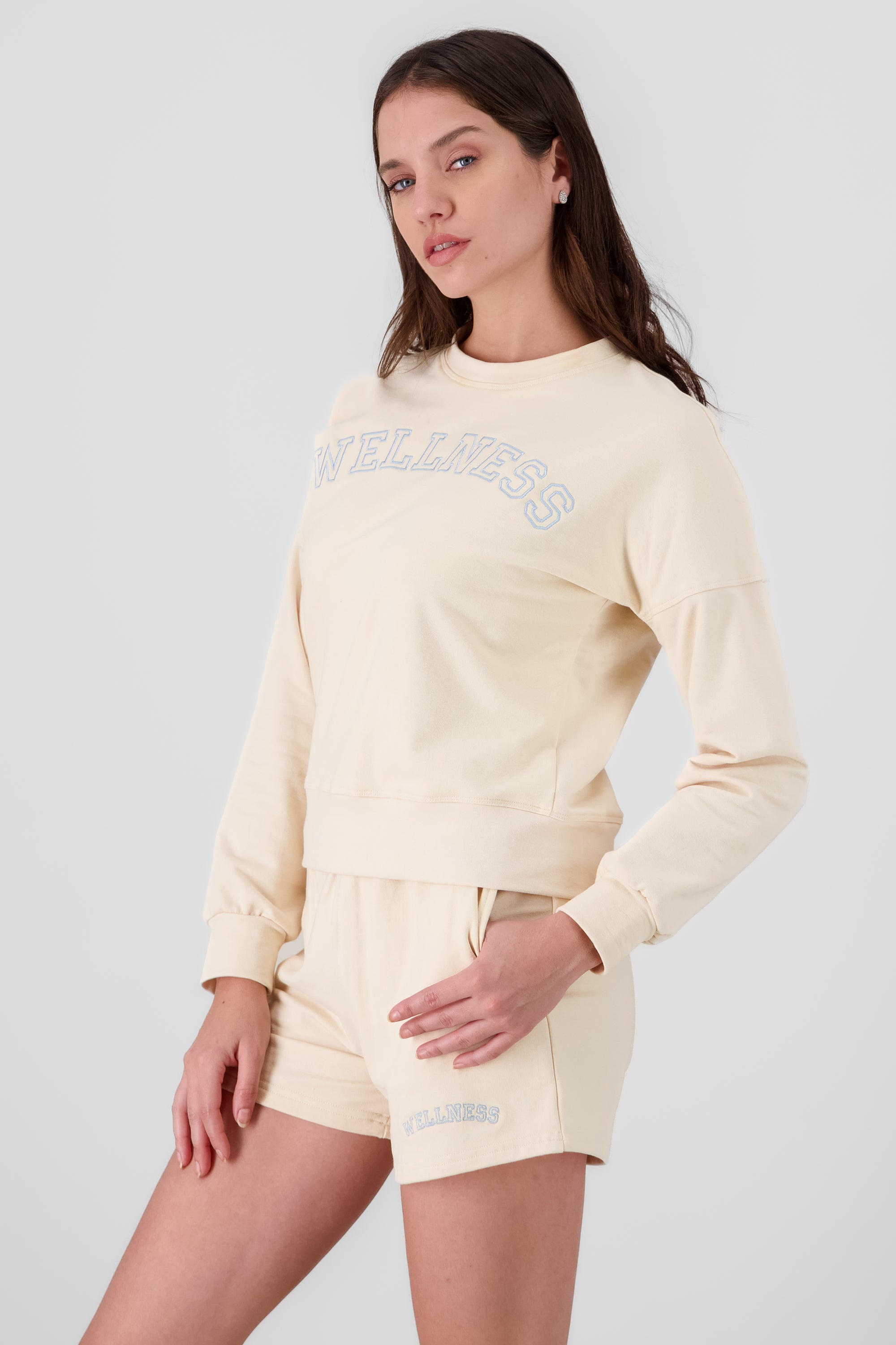 Wellness Sweatshirt PASTEL YELLOW