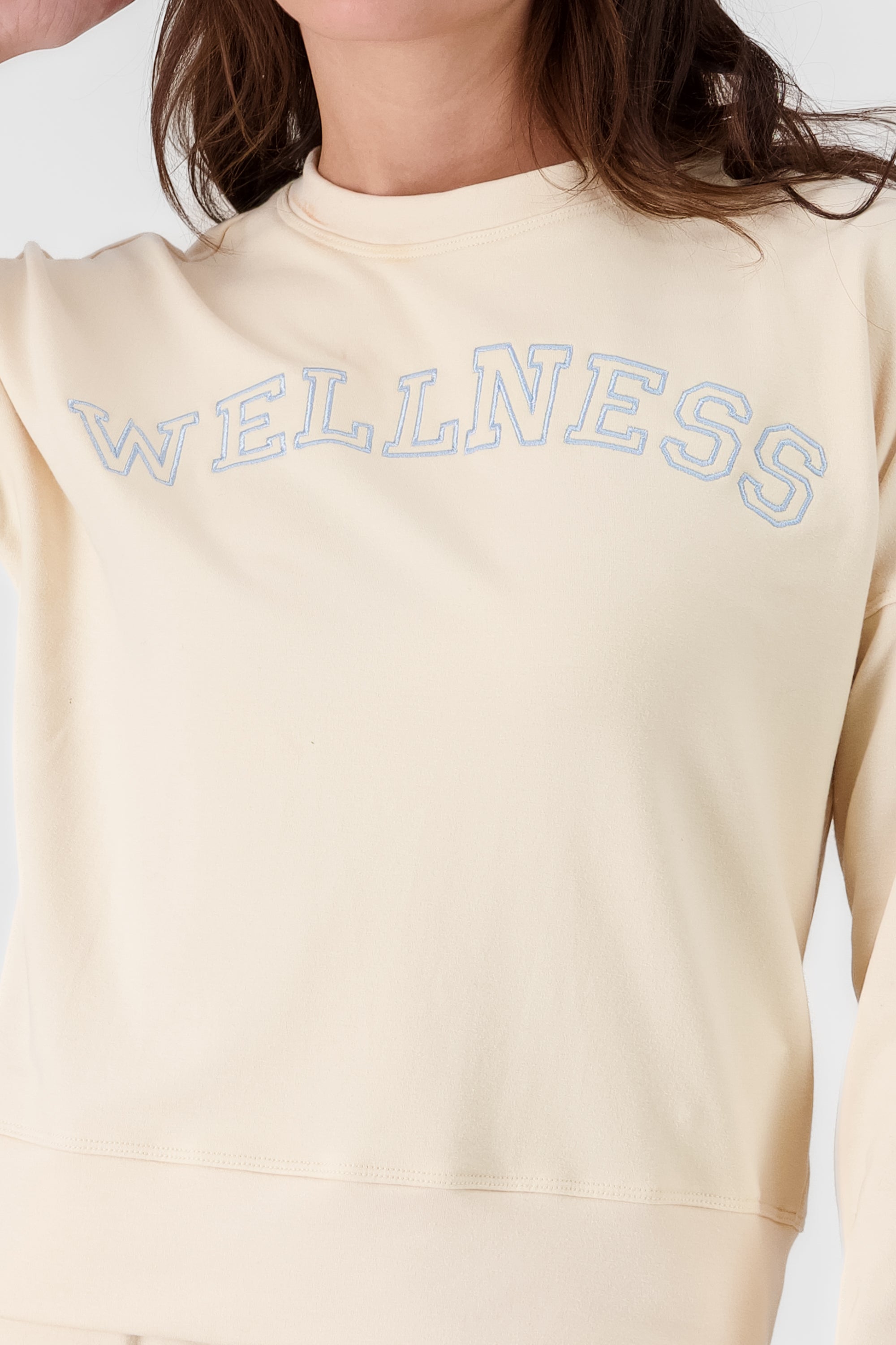 Wellness Sweatshirt PASTEL YELLOW