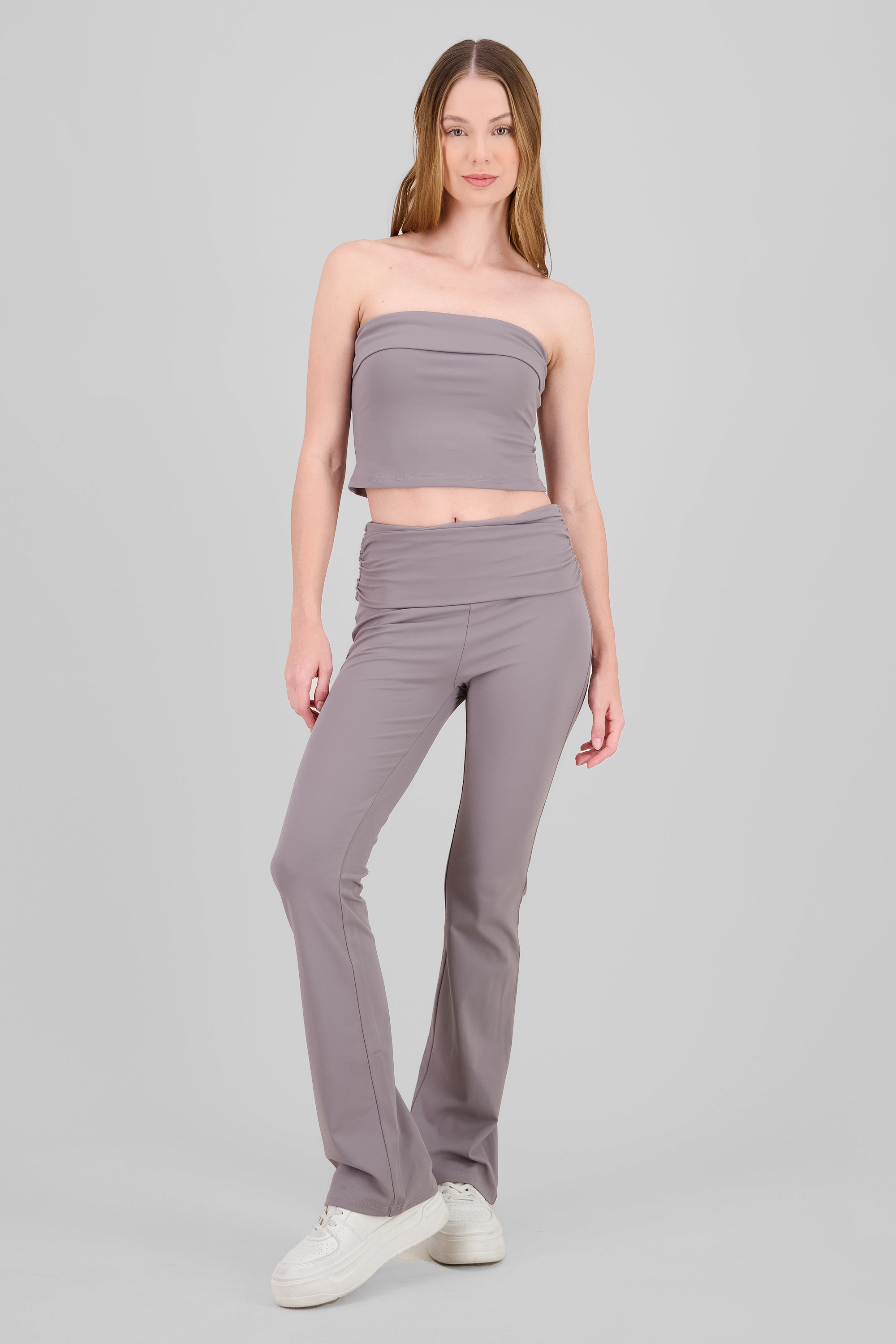 Soft Solid Leggings GRAY