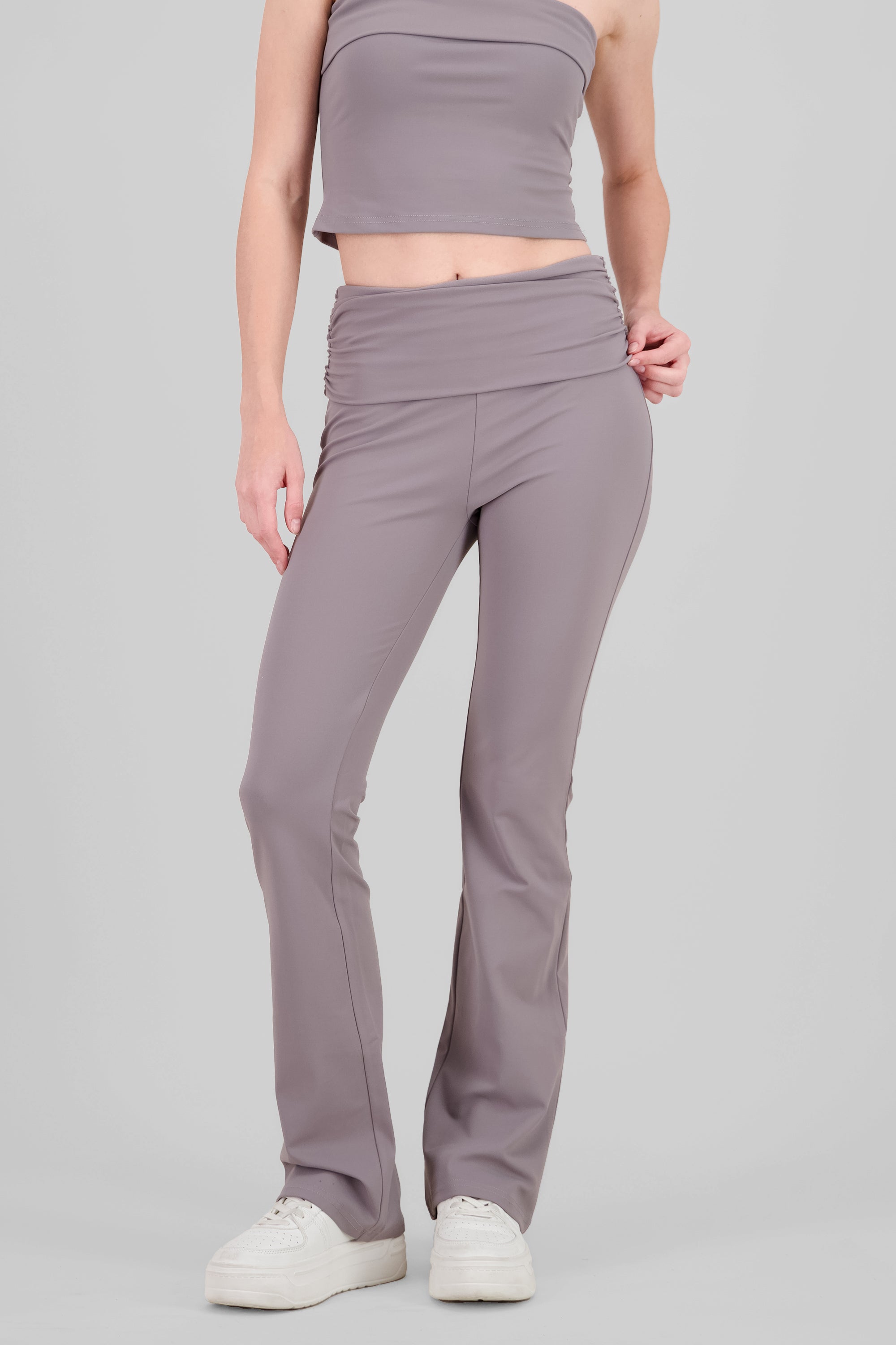 Soft Solid Leggings GRAY