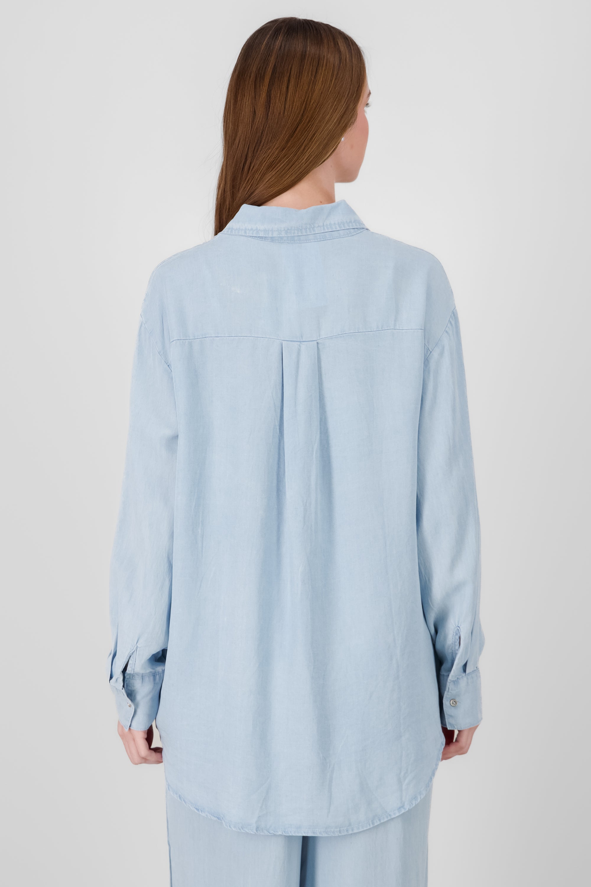 Denim Oversized Shirt LIGHT WASH