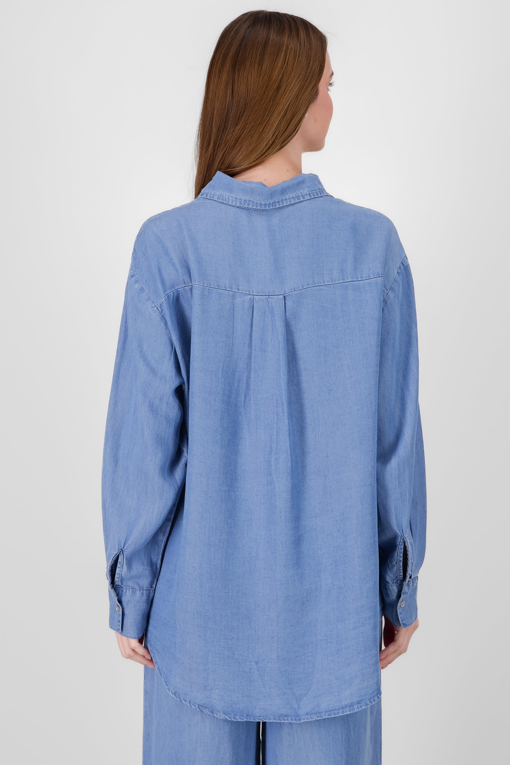 Denim Oversized Shirt MEDIUM WASH