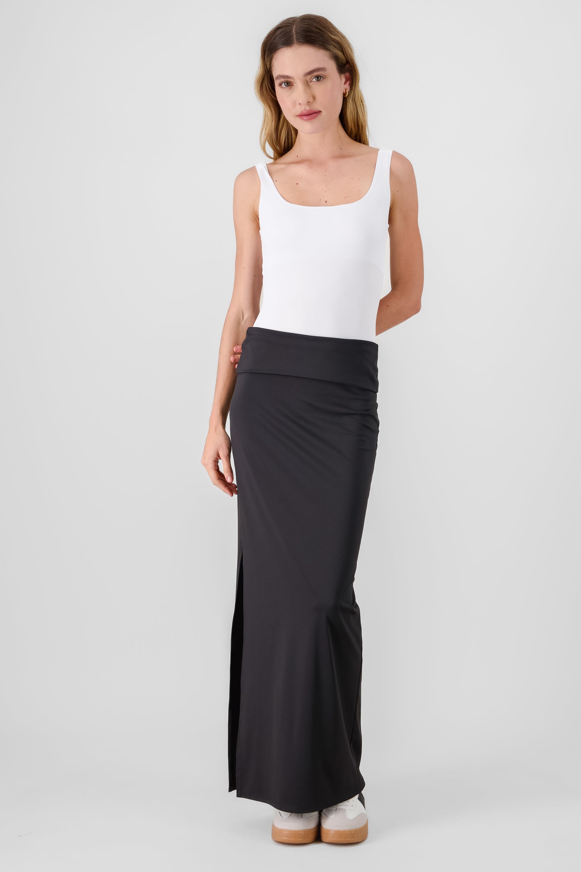 Maxi Tube Skirt BLACK