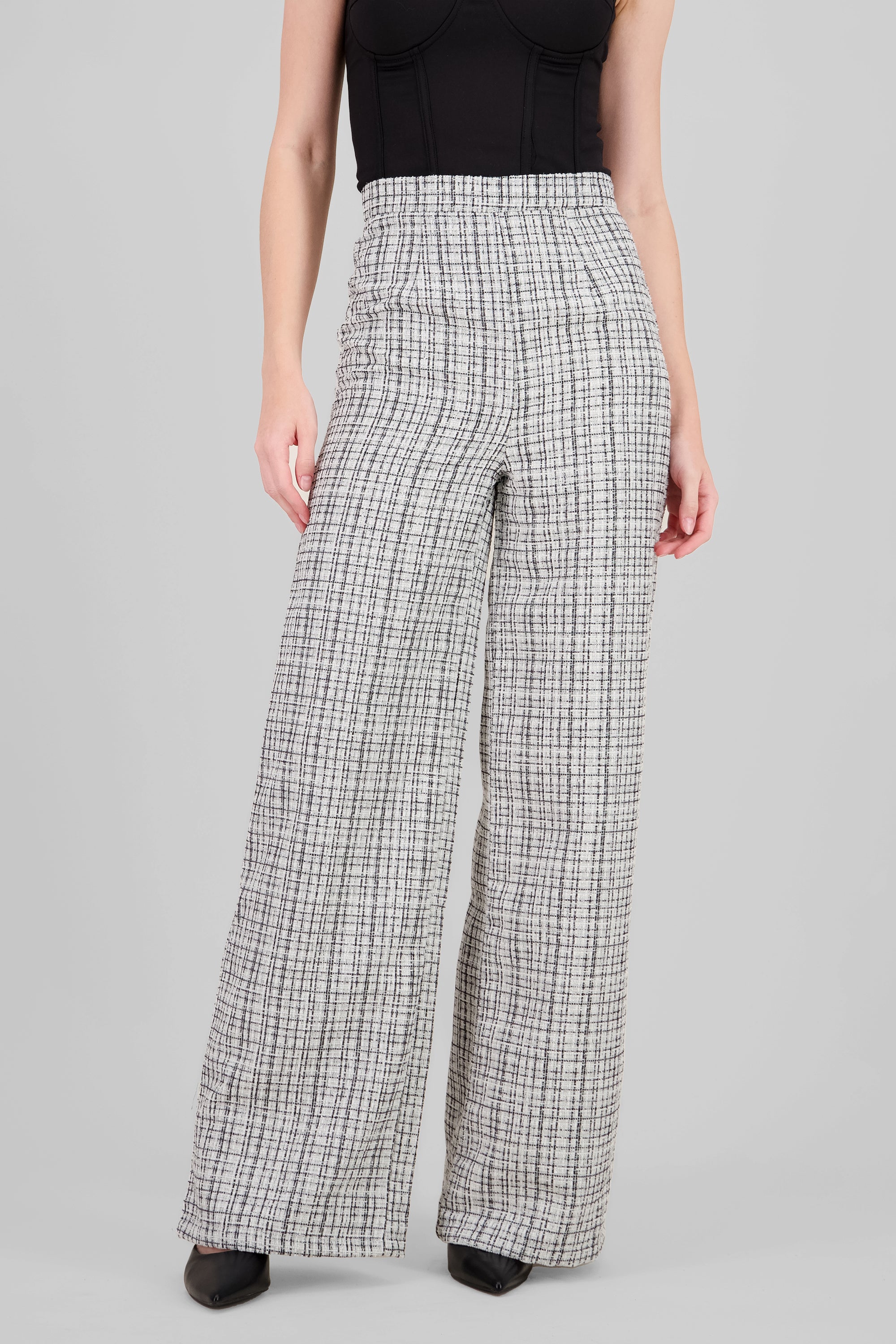 Tweed Pants WHITE COMBO