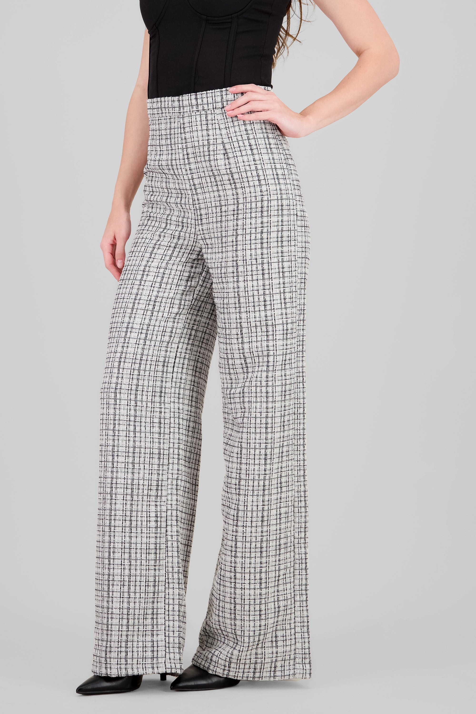 Tweed Pants WHITE COMBO