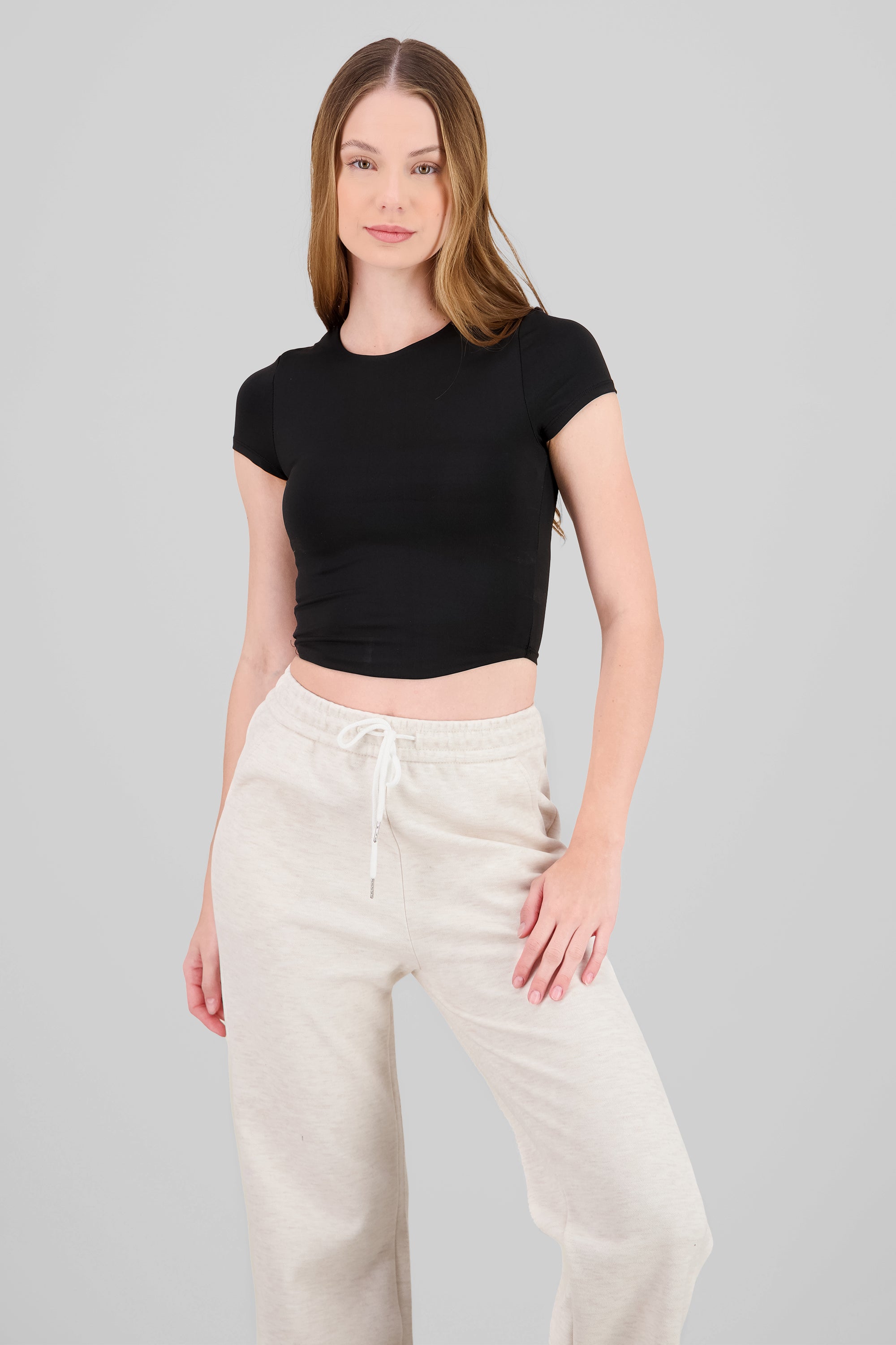 Short Sleeve Top BLACK