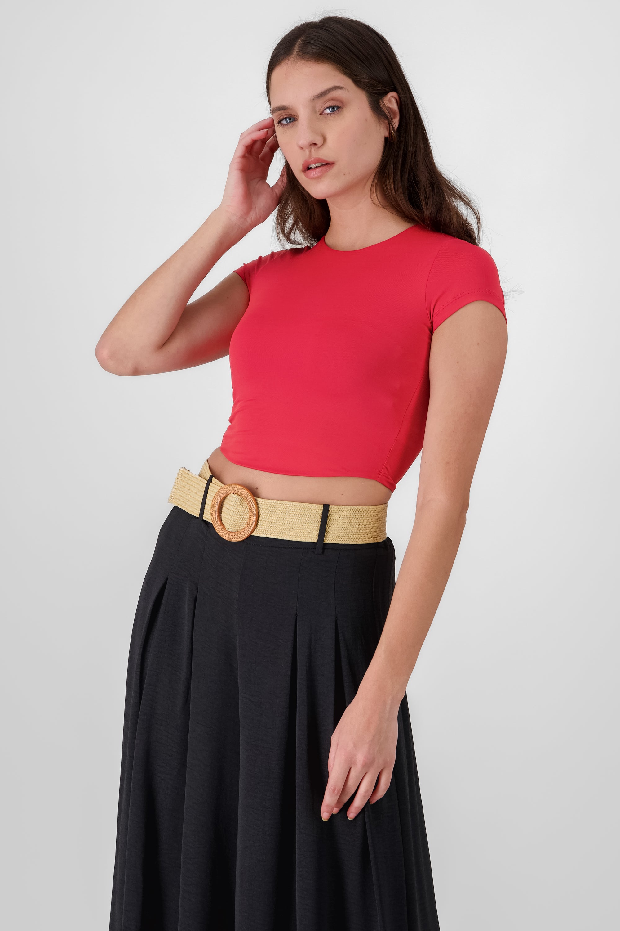 Short Sleeve Top RED