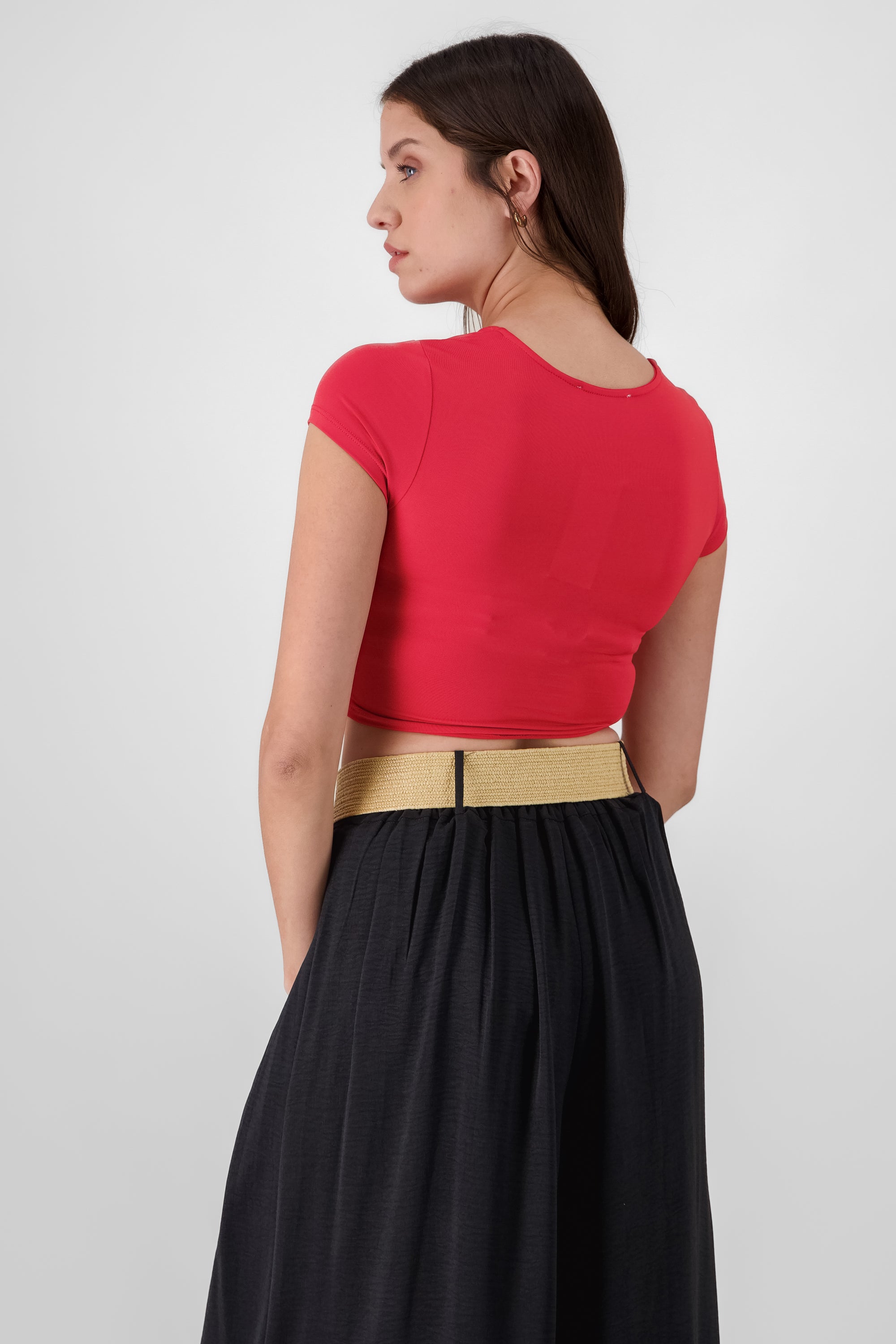 Short Sleeve Top RED