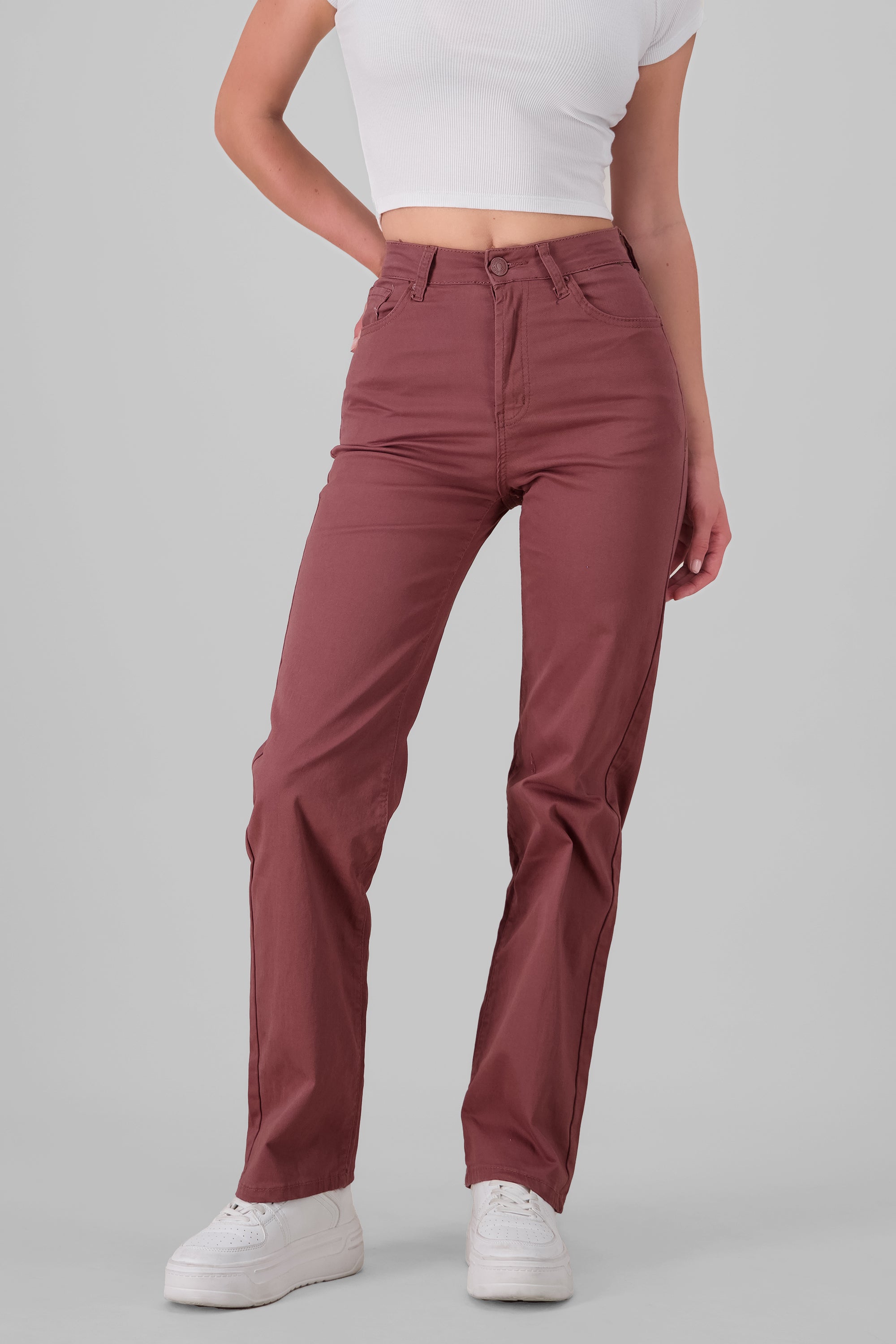 Straight Jeans BROWN