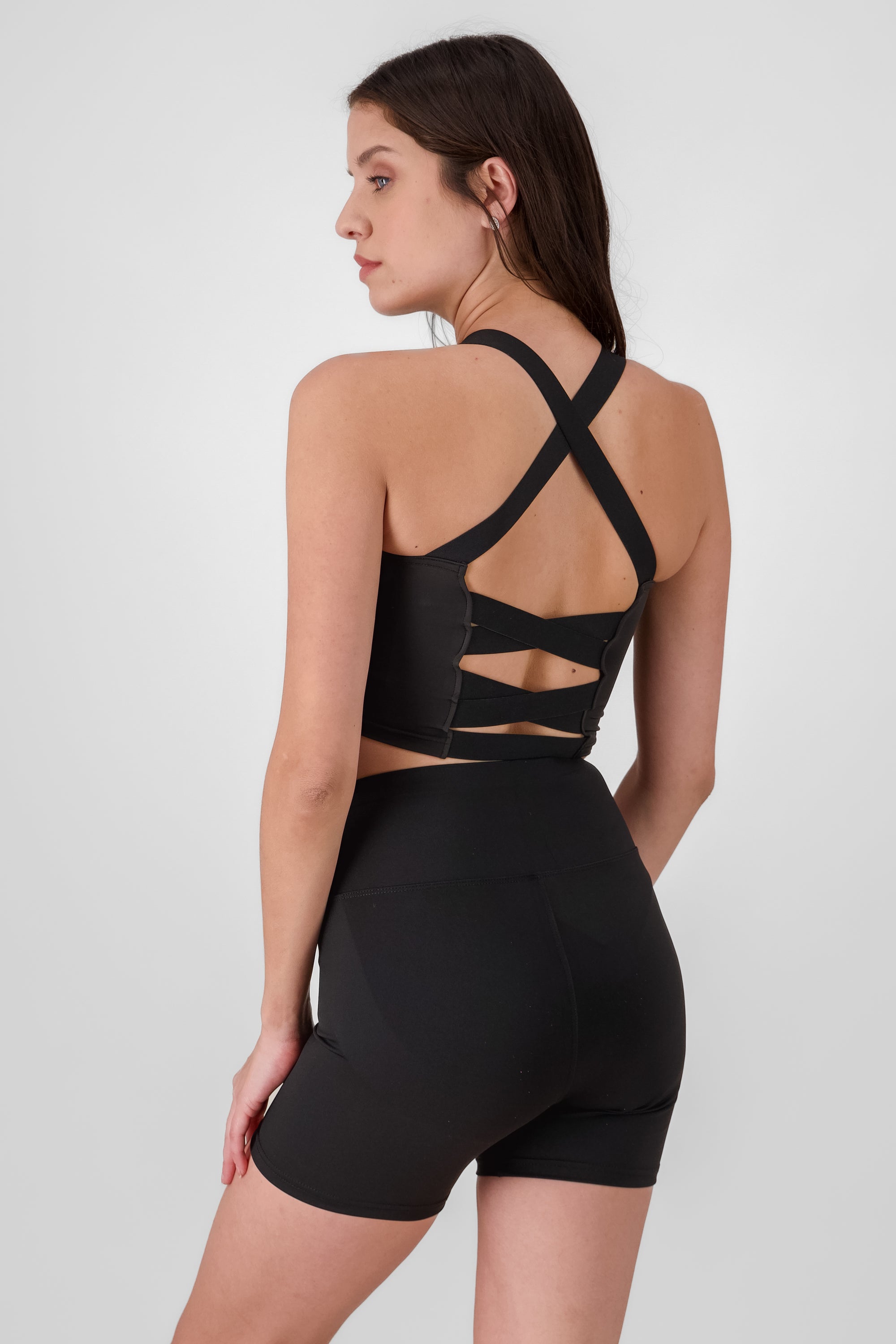 Open Back Top BLACK