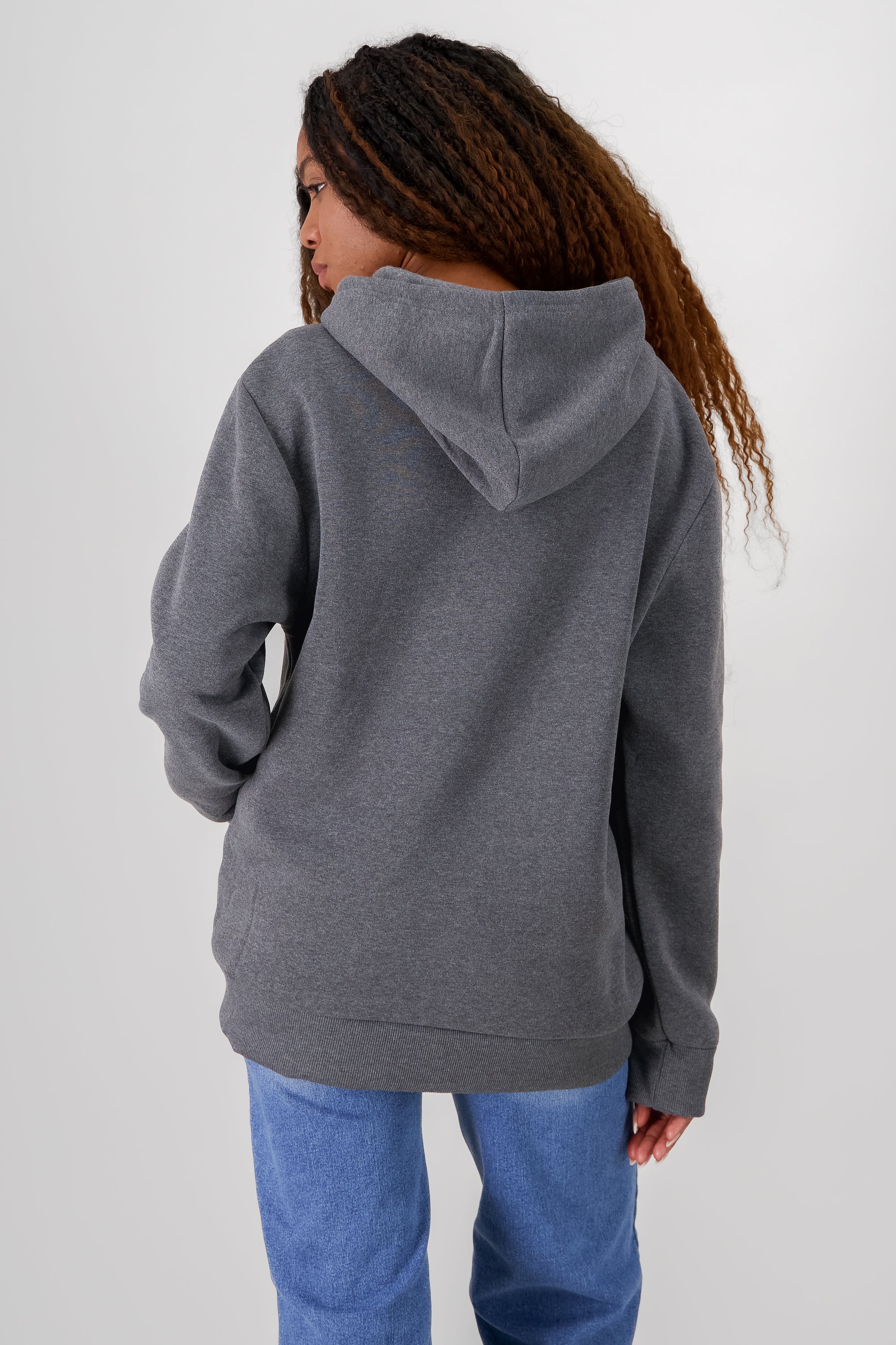 NYC Printed Hoodie HEATHER GRAY