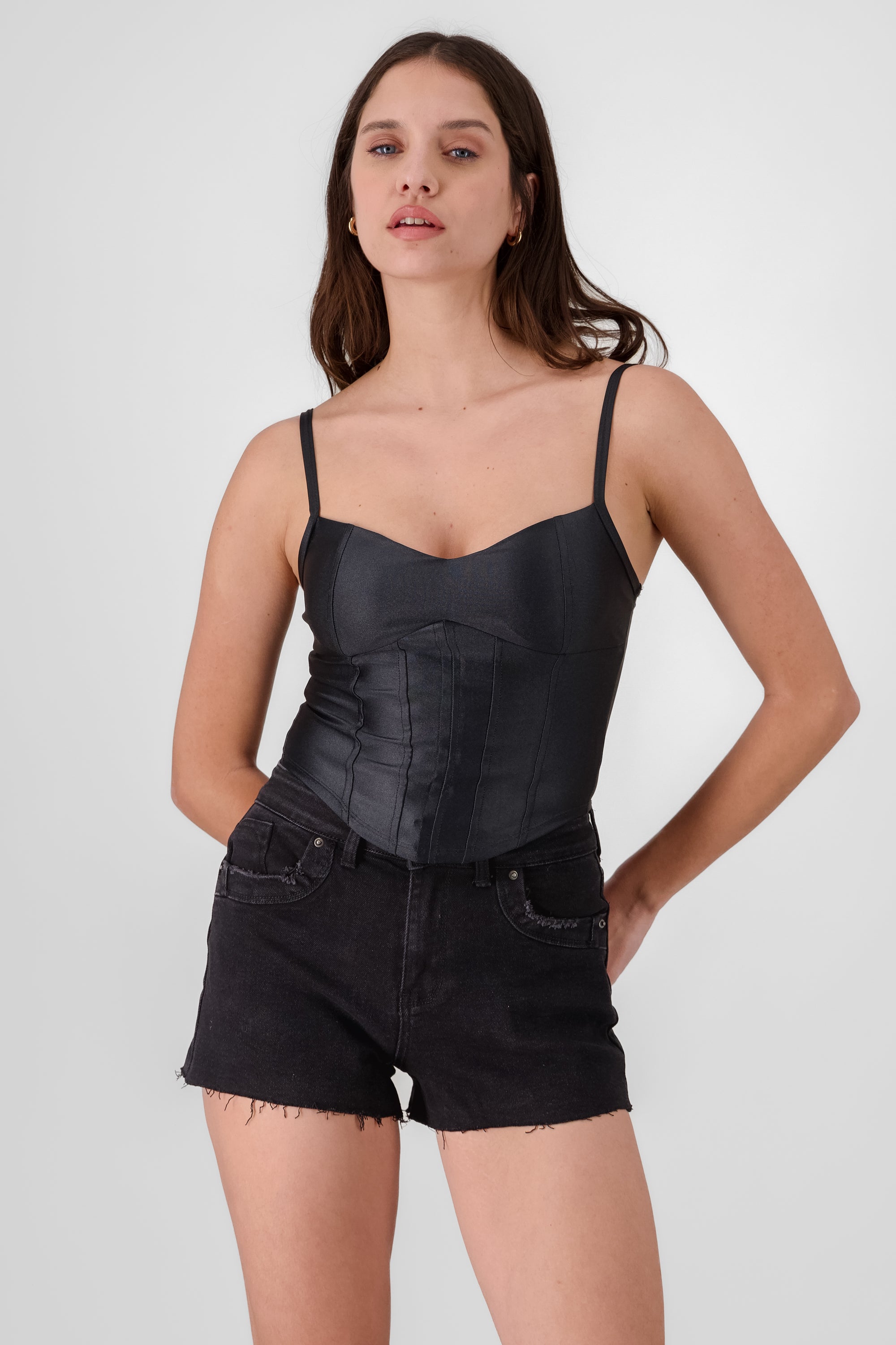 Corset Top BLACK