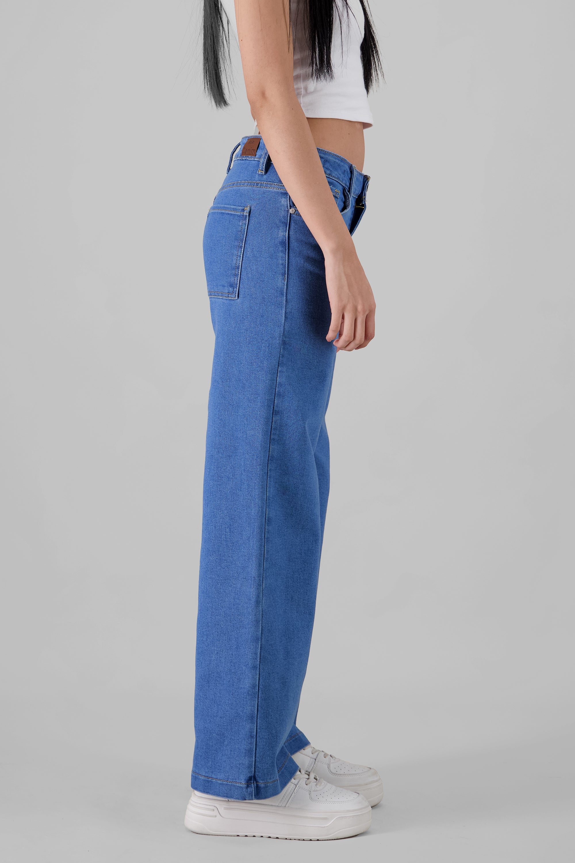 Wide leg Jeans MEDIUM WASH