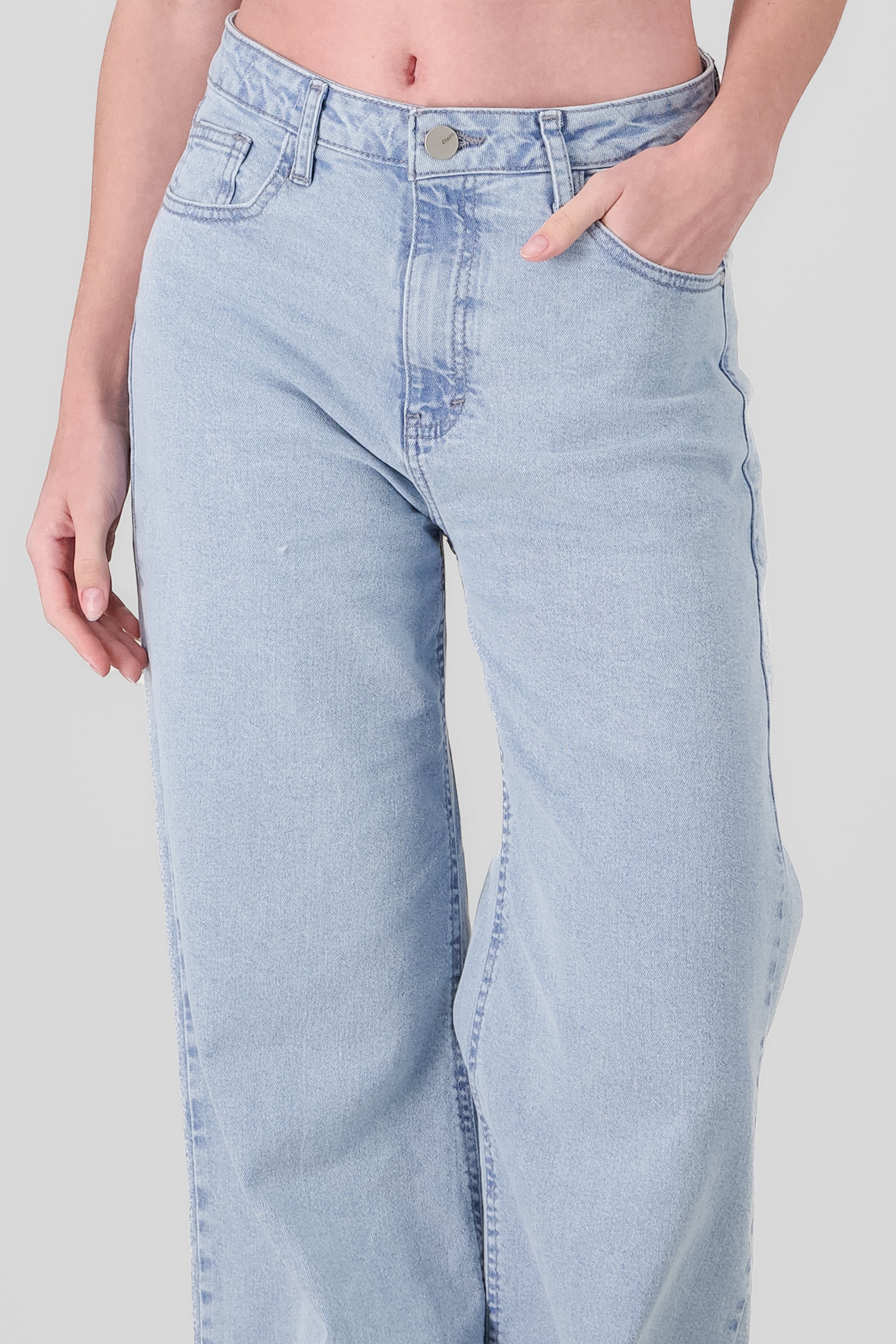 Wide Leg Jeans LIGHT ACID WASH