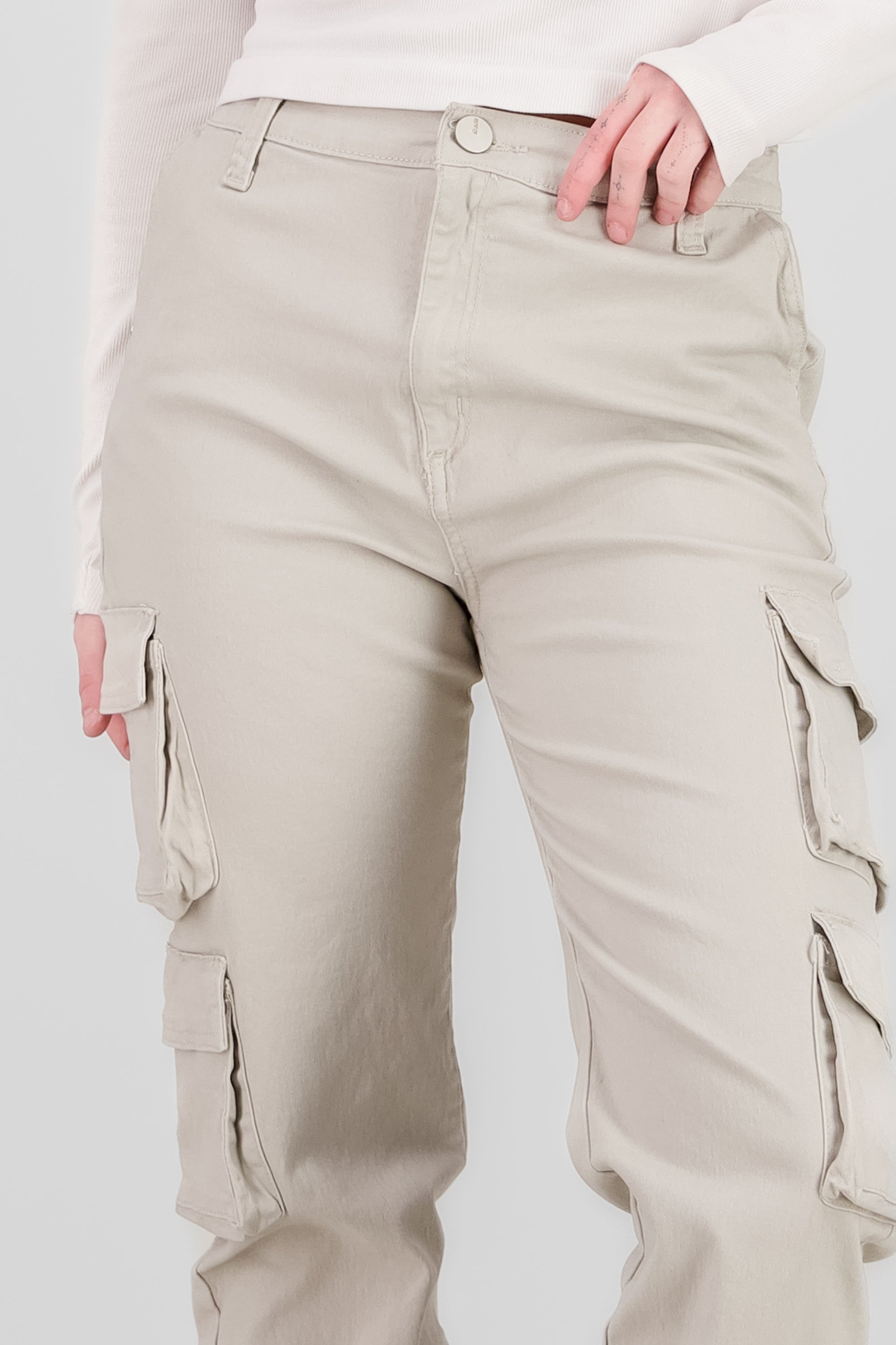 Solid Cargo Jeans SAND