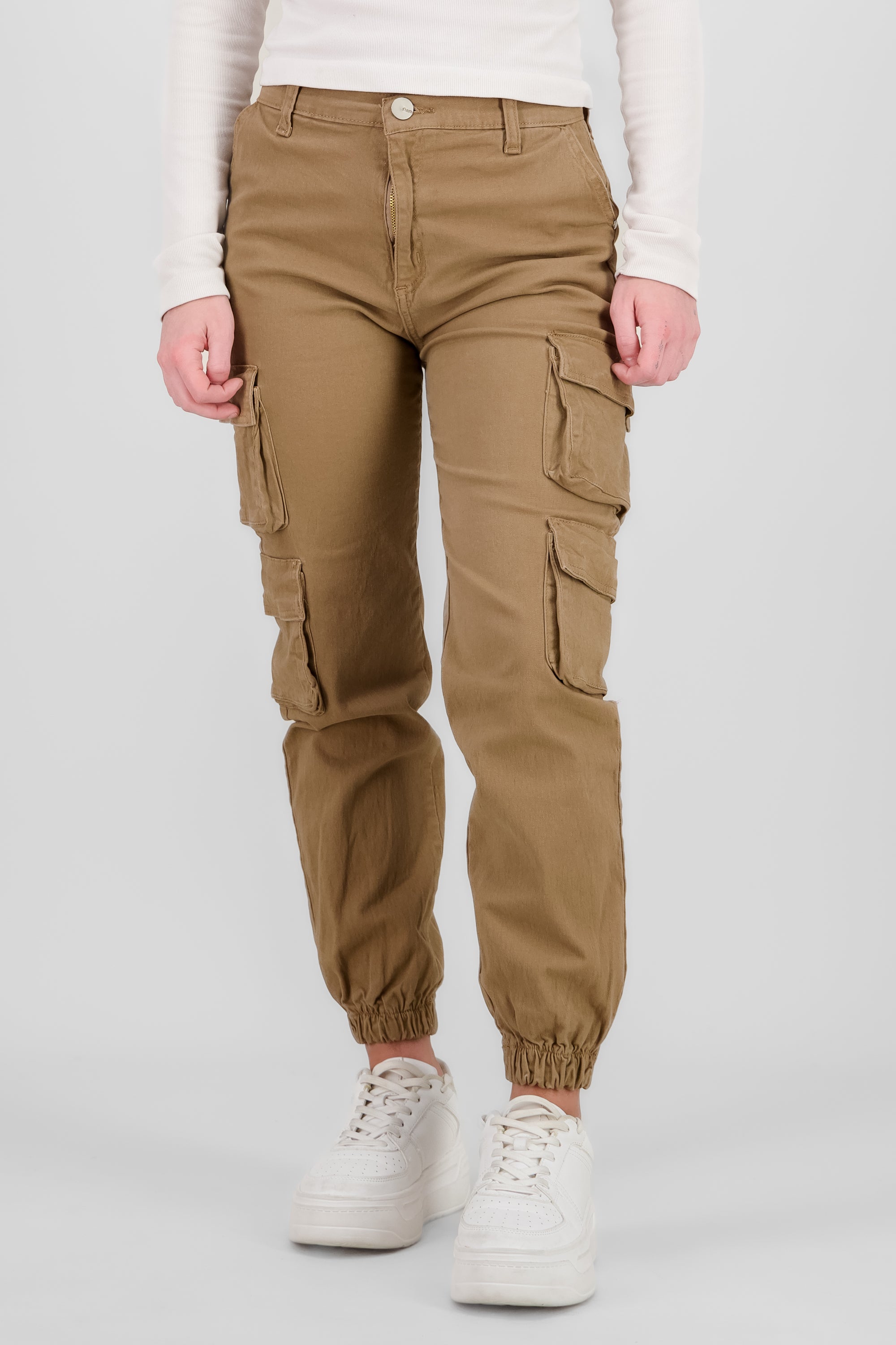 Solid Cargo Jeans CAMEL