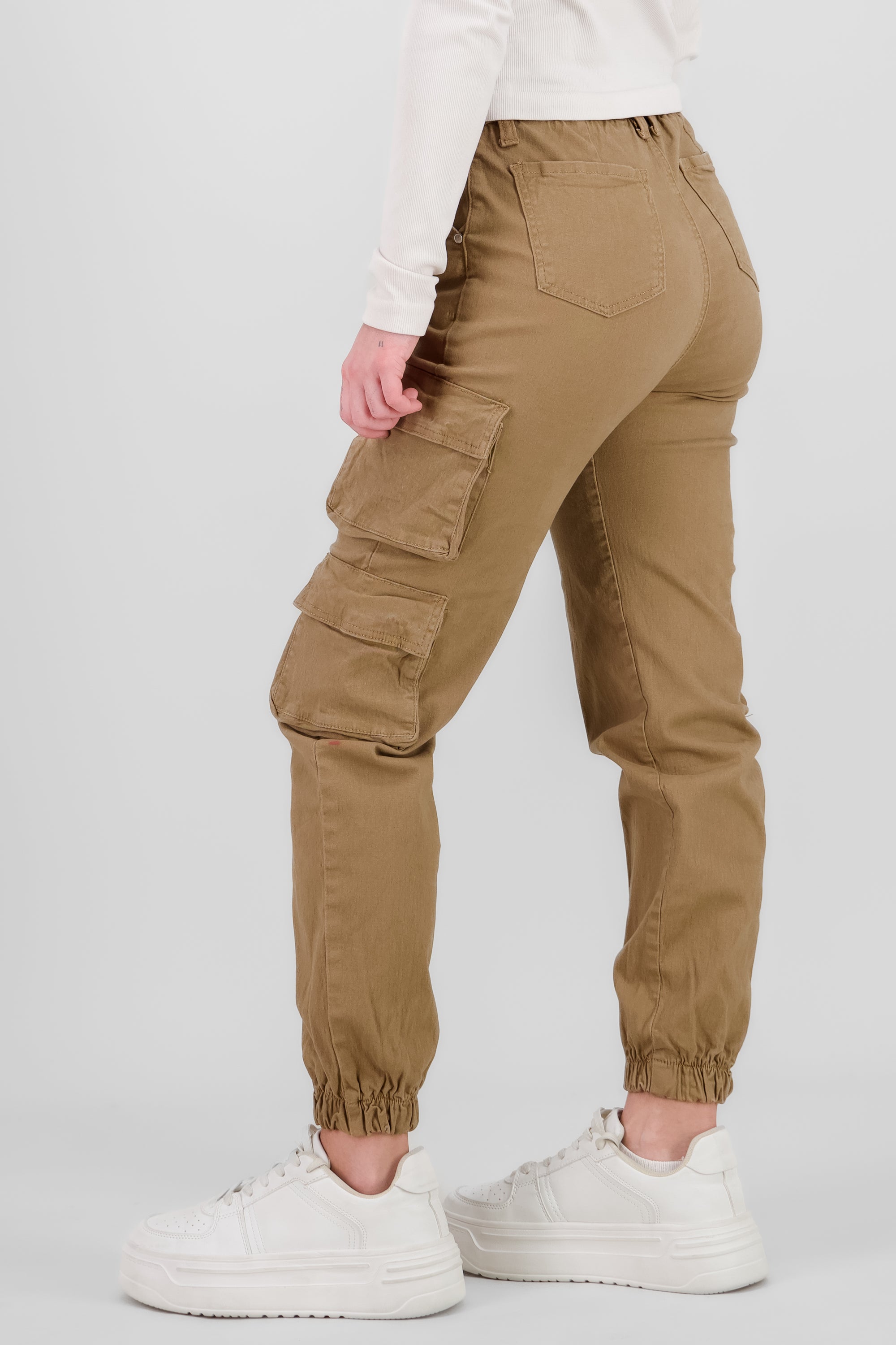 Solid Cargo Jeans CAMEL