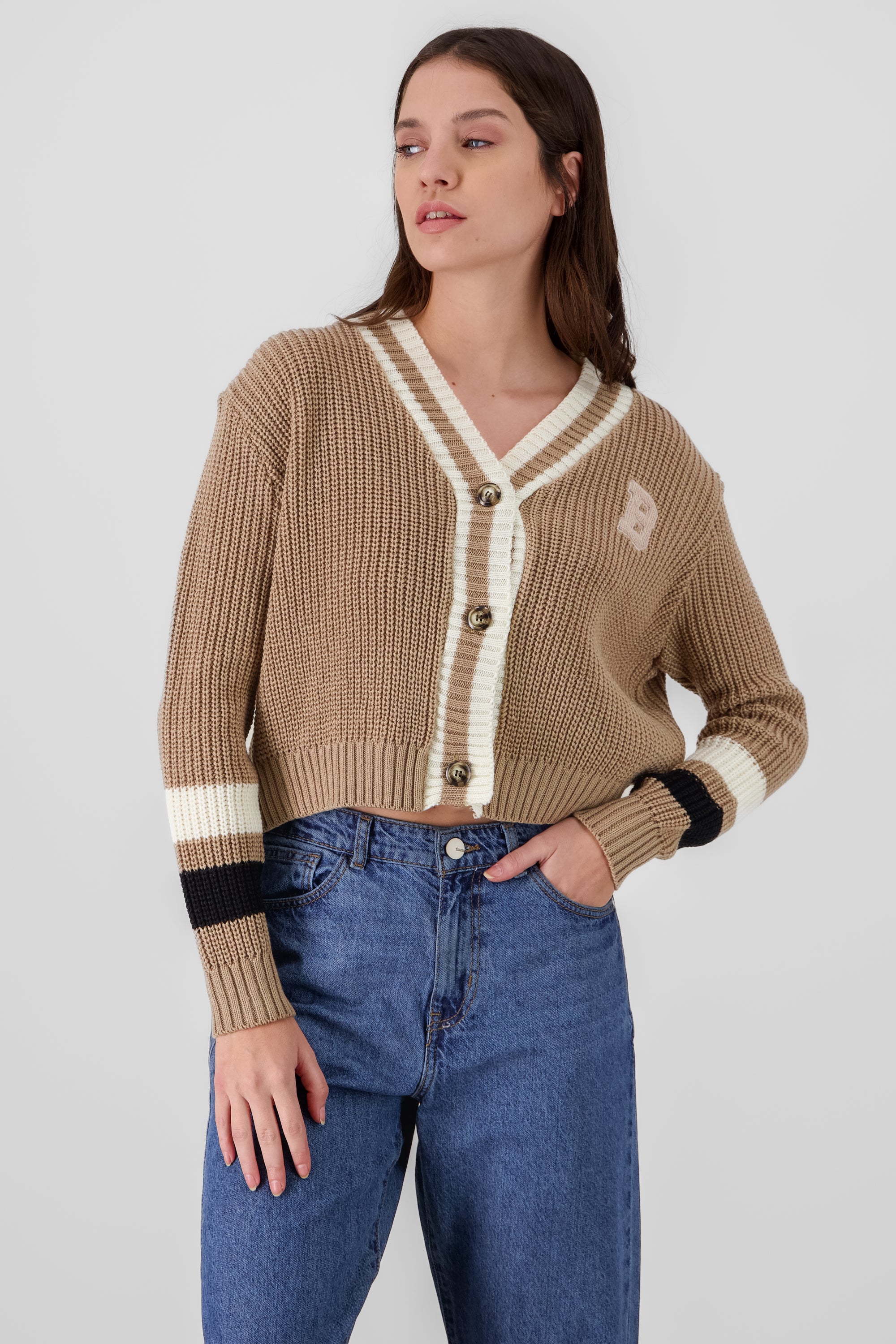 Knitted Cardigan BEIGE