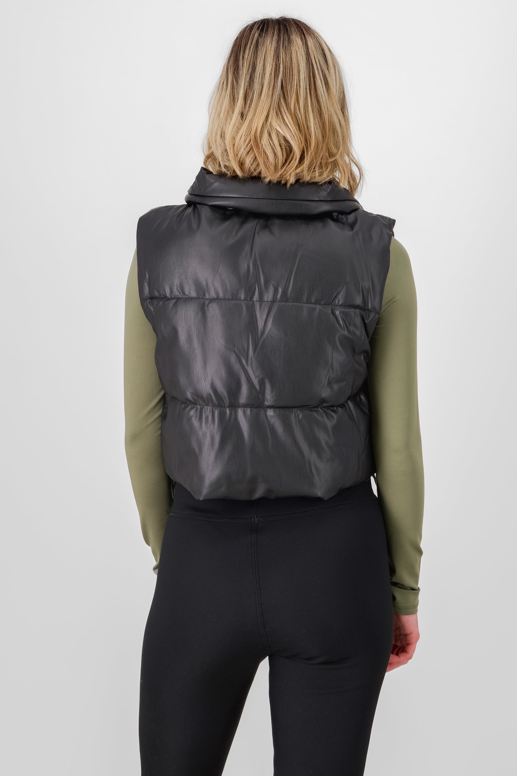 Quilted Vest BLACK