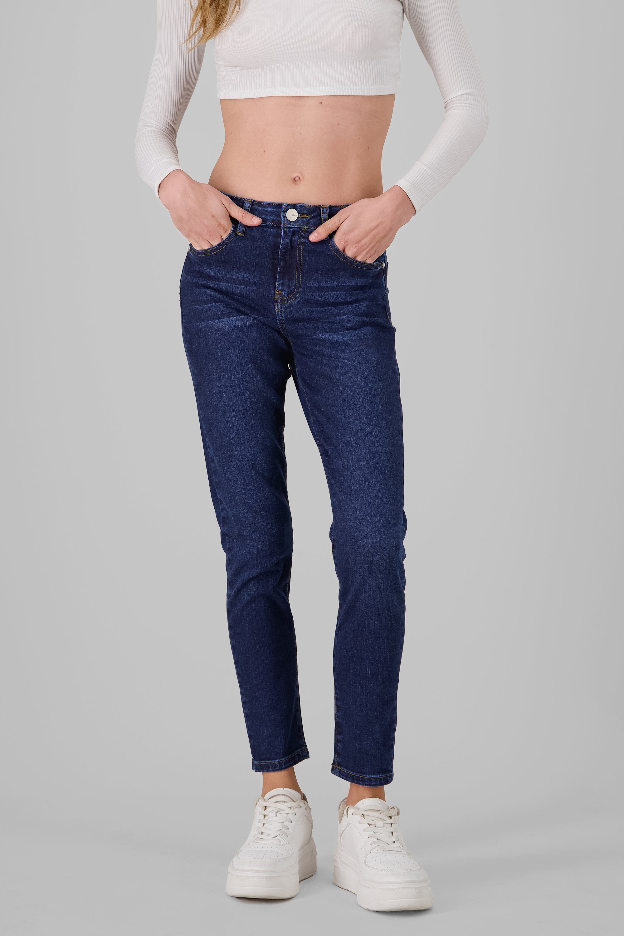 Basic Skinny Jeans DARK WASH