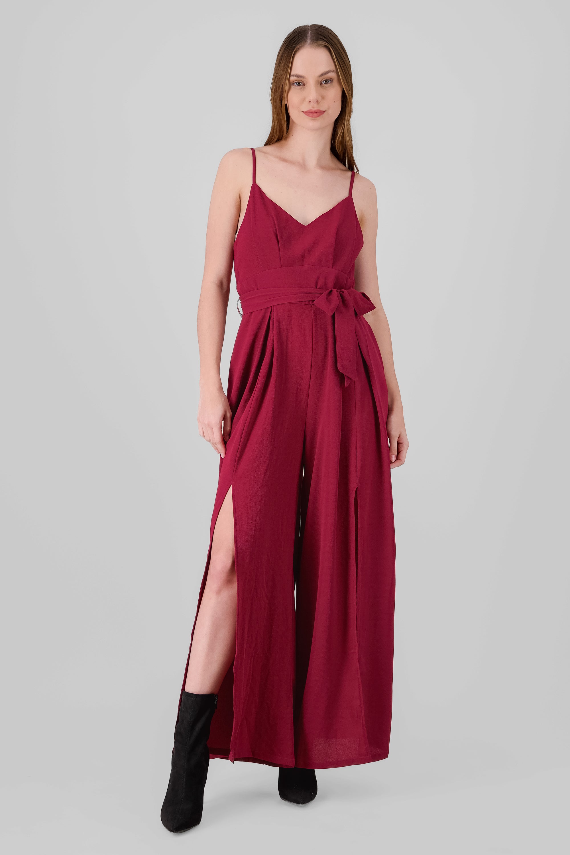 Wide Leg Jumpsuit PLUM