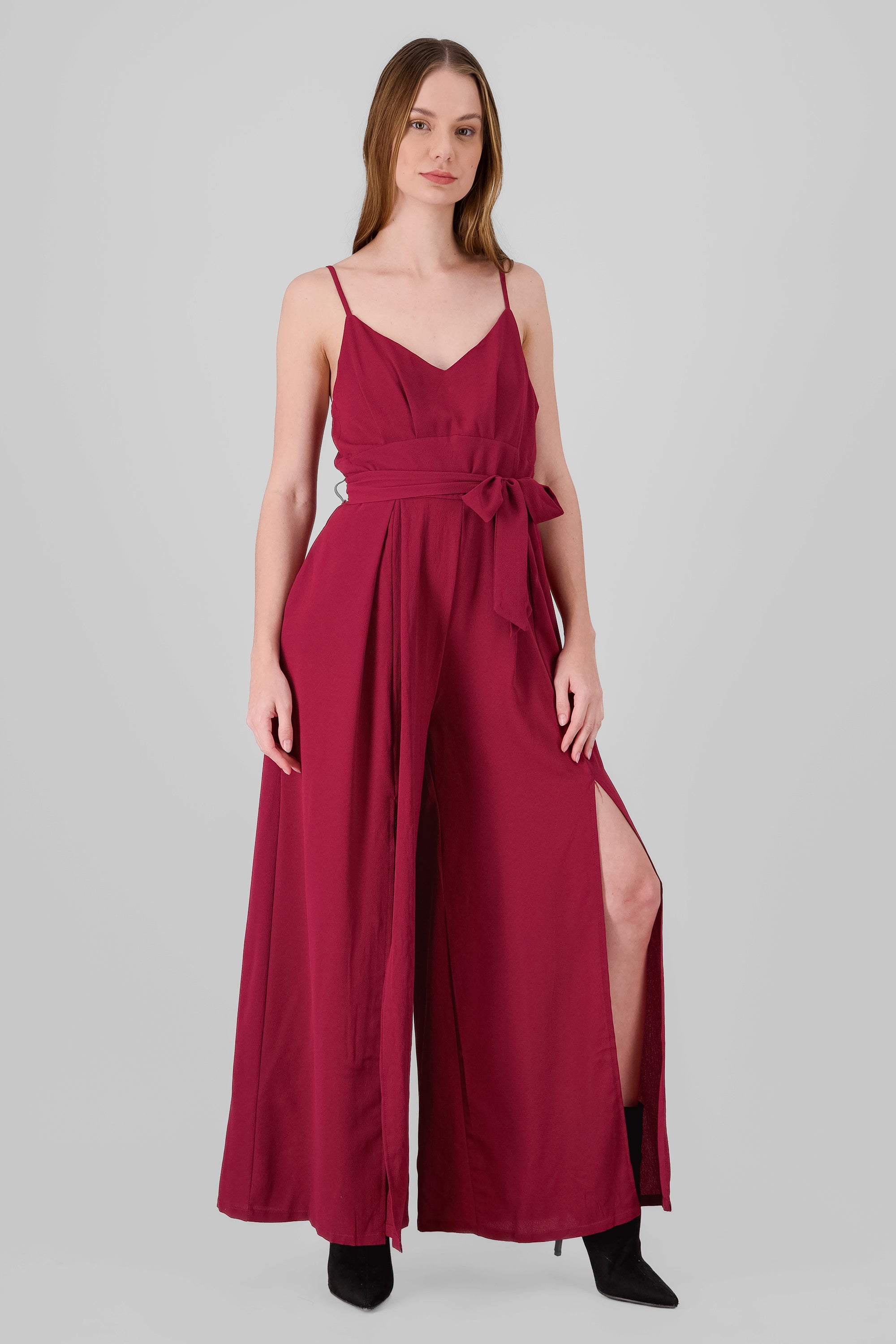 Wide Leg Jumpsuit PLUM