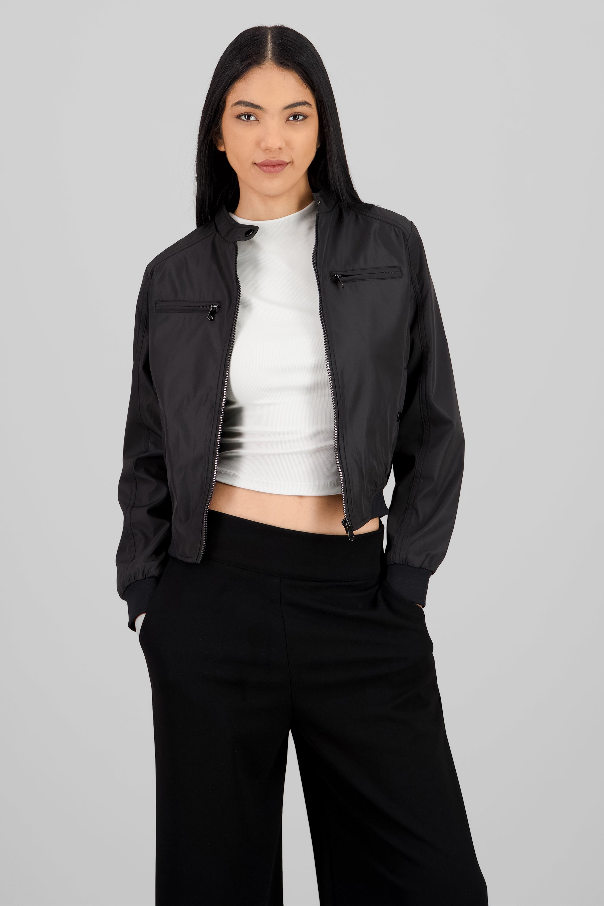 Lightweight Bomber Jacket BLACK