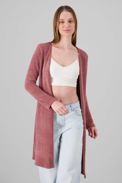 Long Cardigan MAUVE