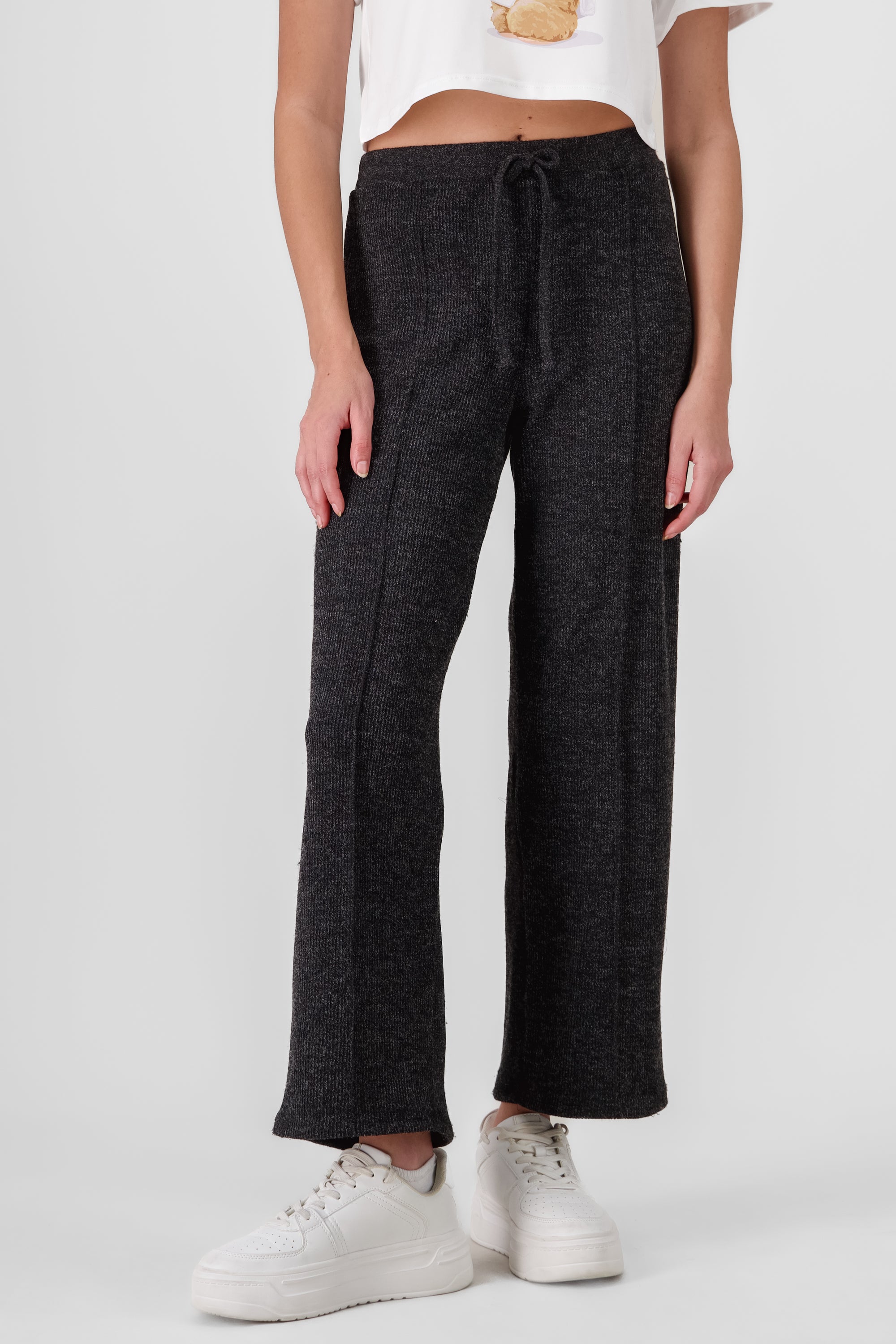 Knitted Pants BLACK