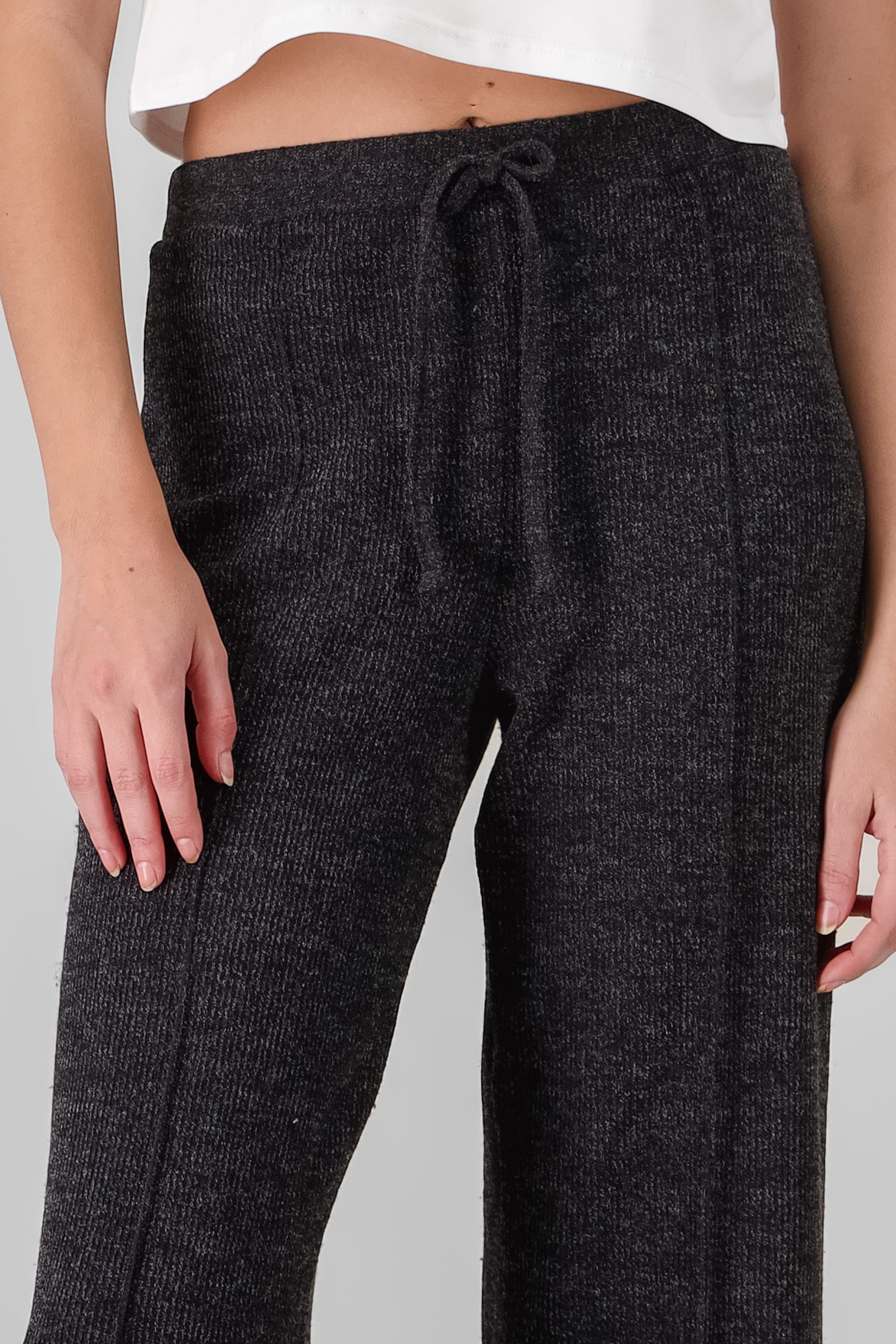 Knitted Pants BLACK