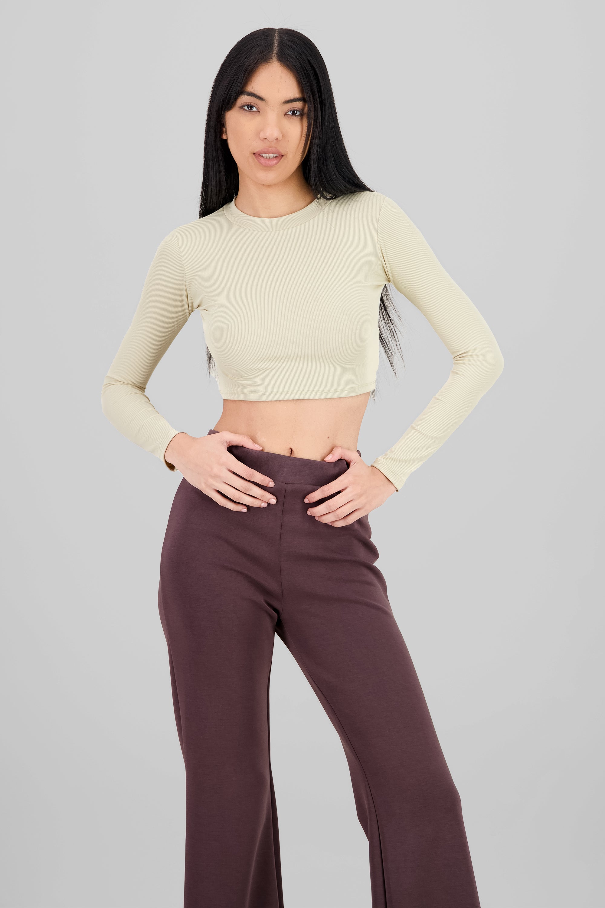 Long Sleeve Top CREAM