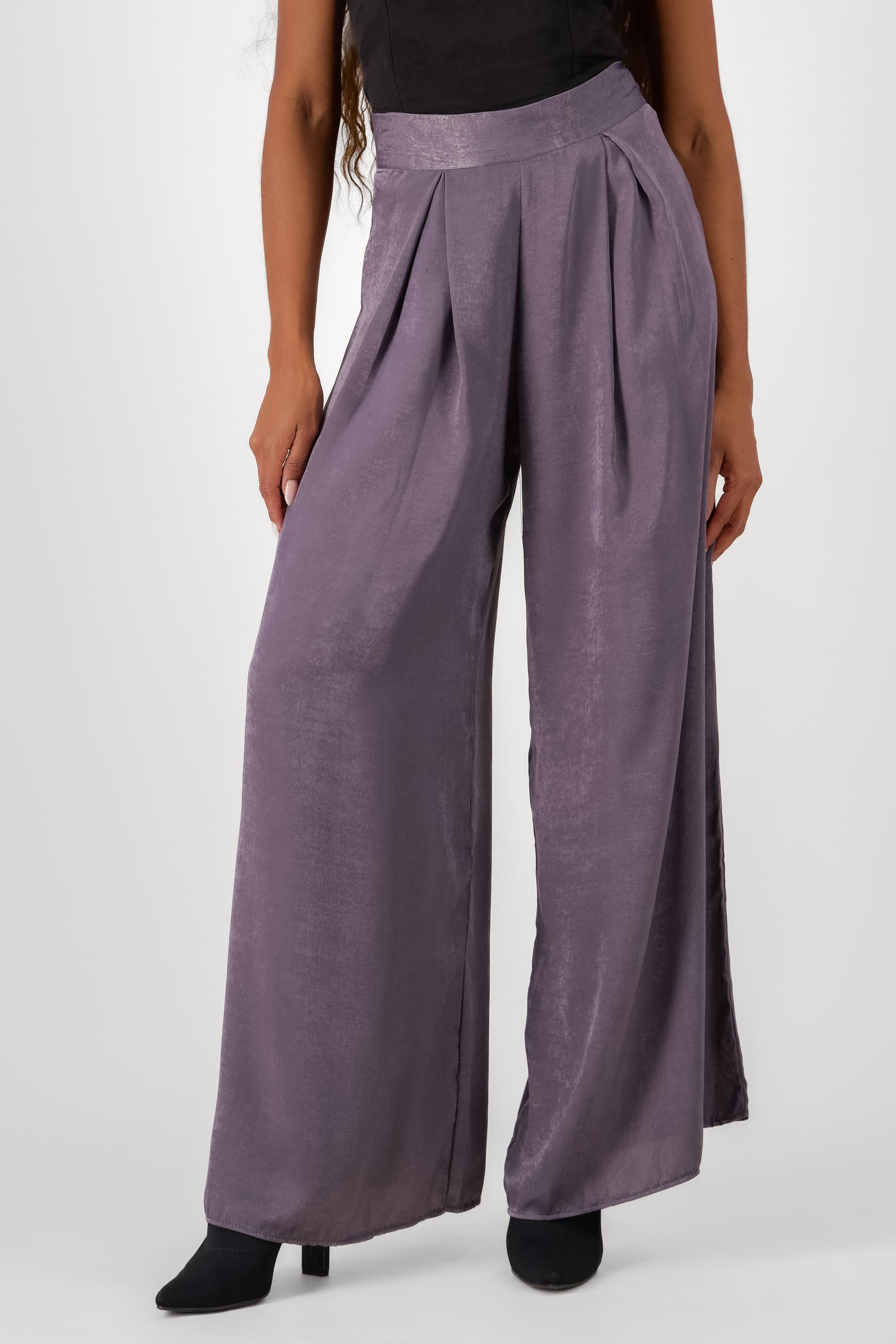 Straight Tailored Pants DARK GRAY