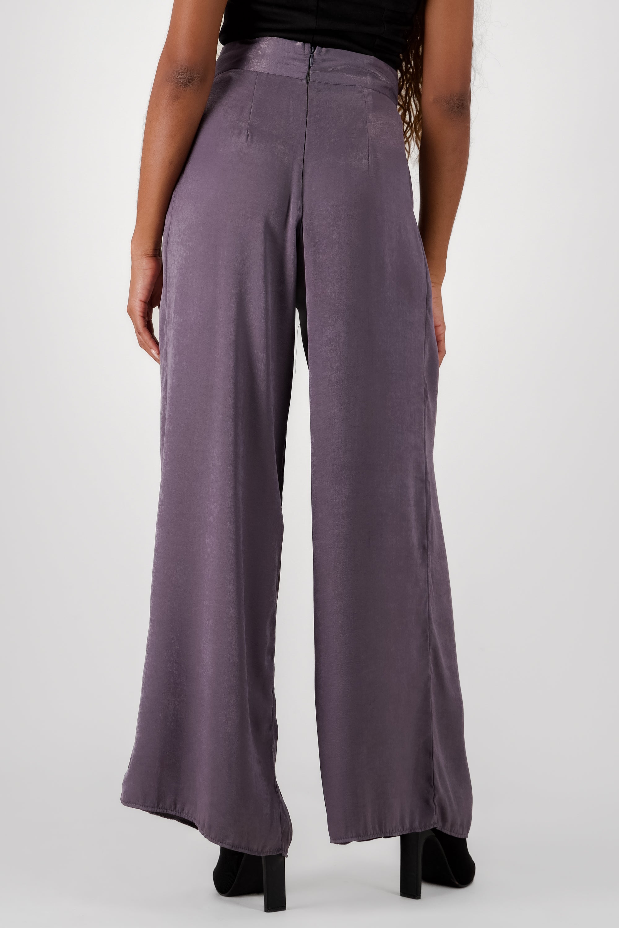 Straight Tailored Pants DARK GRAY