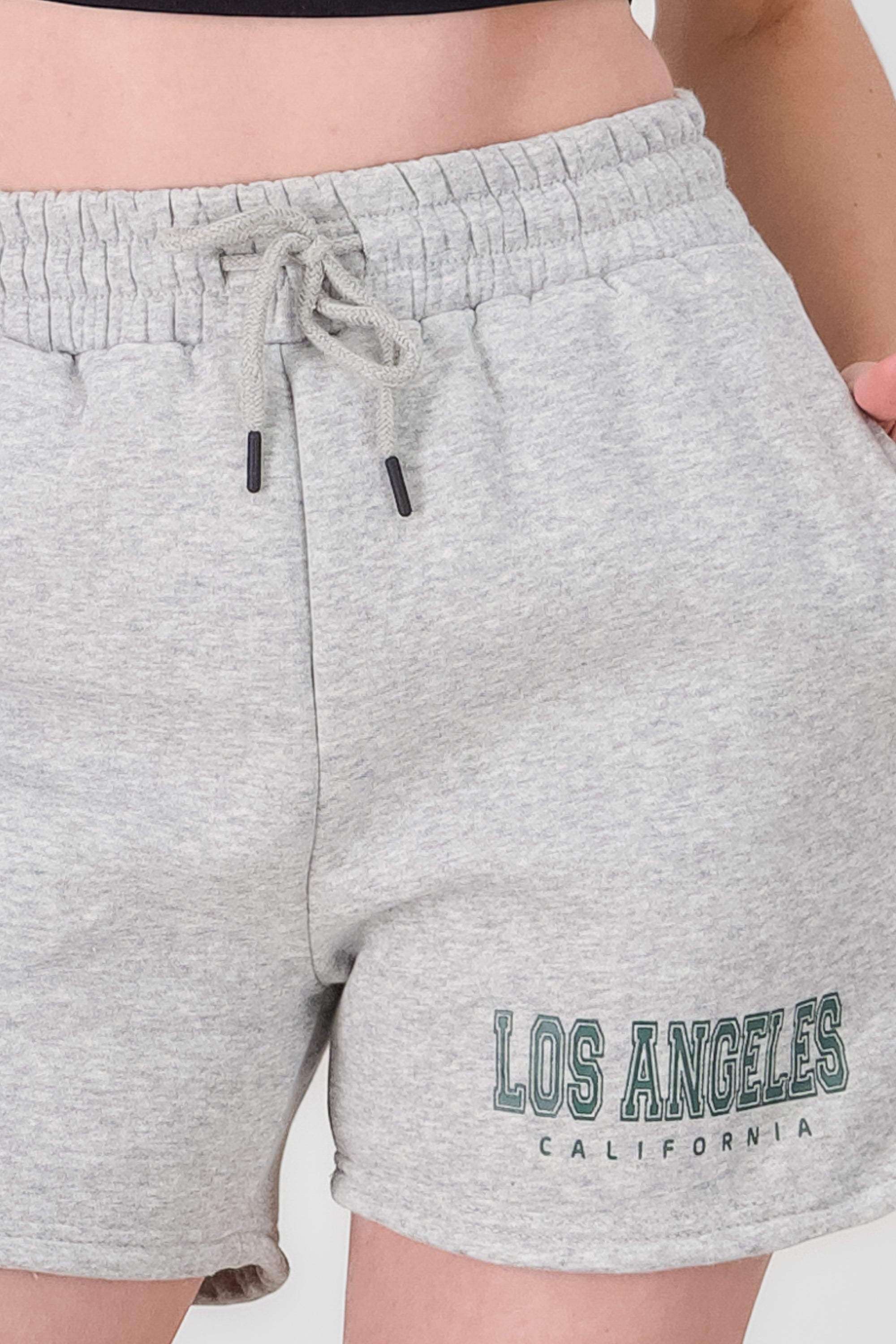 Heathered Los Angeles Shorts GRAY