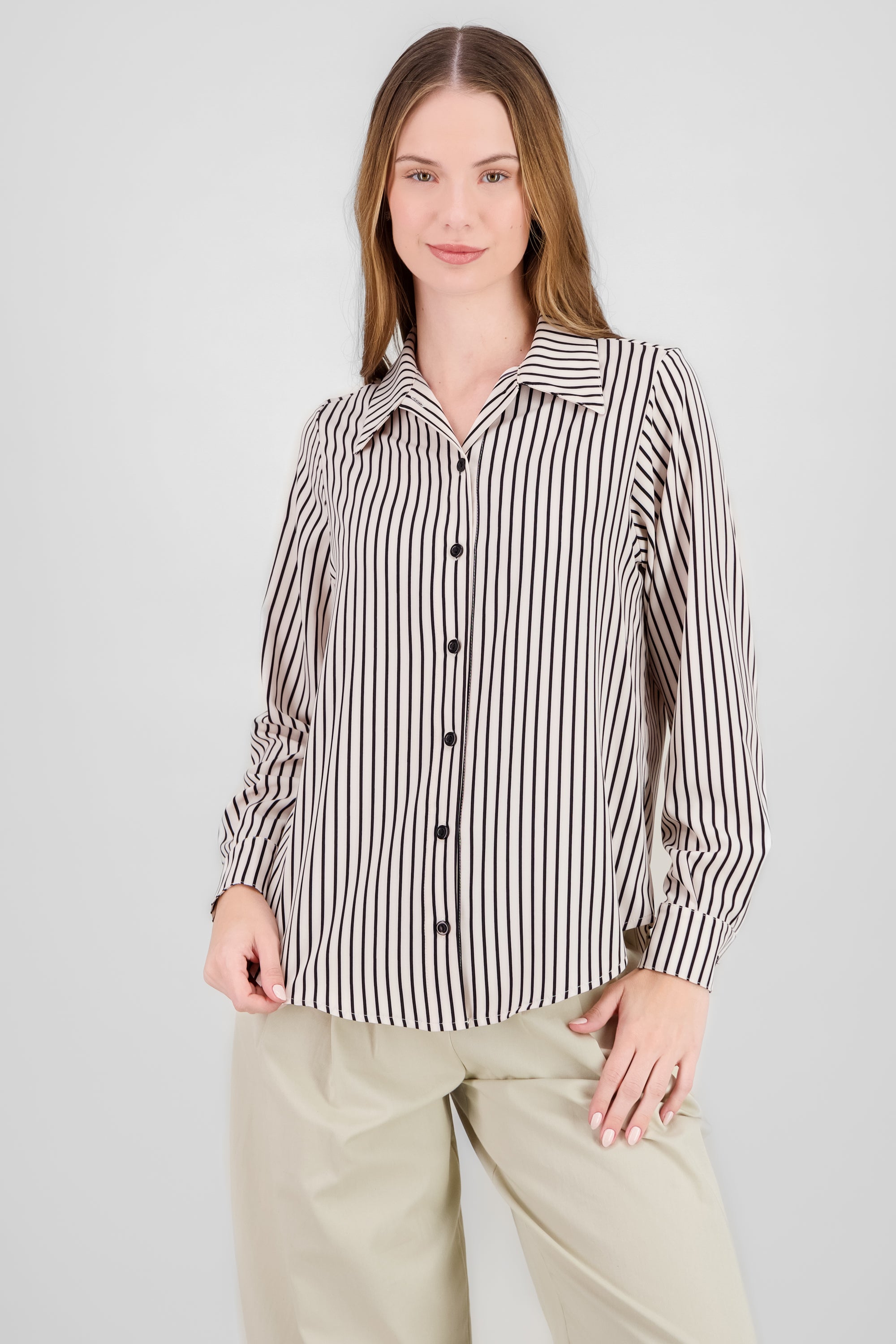 Striped Shirt WHITE COMBO