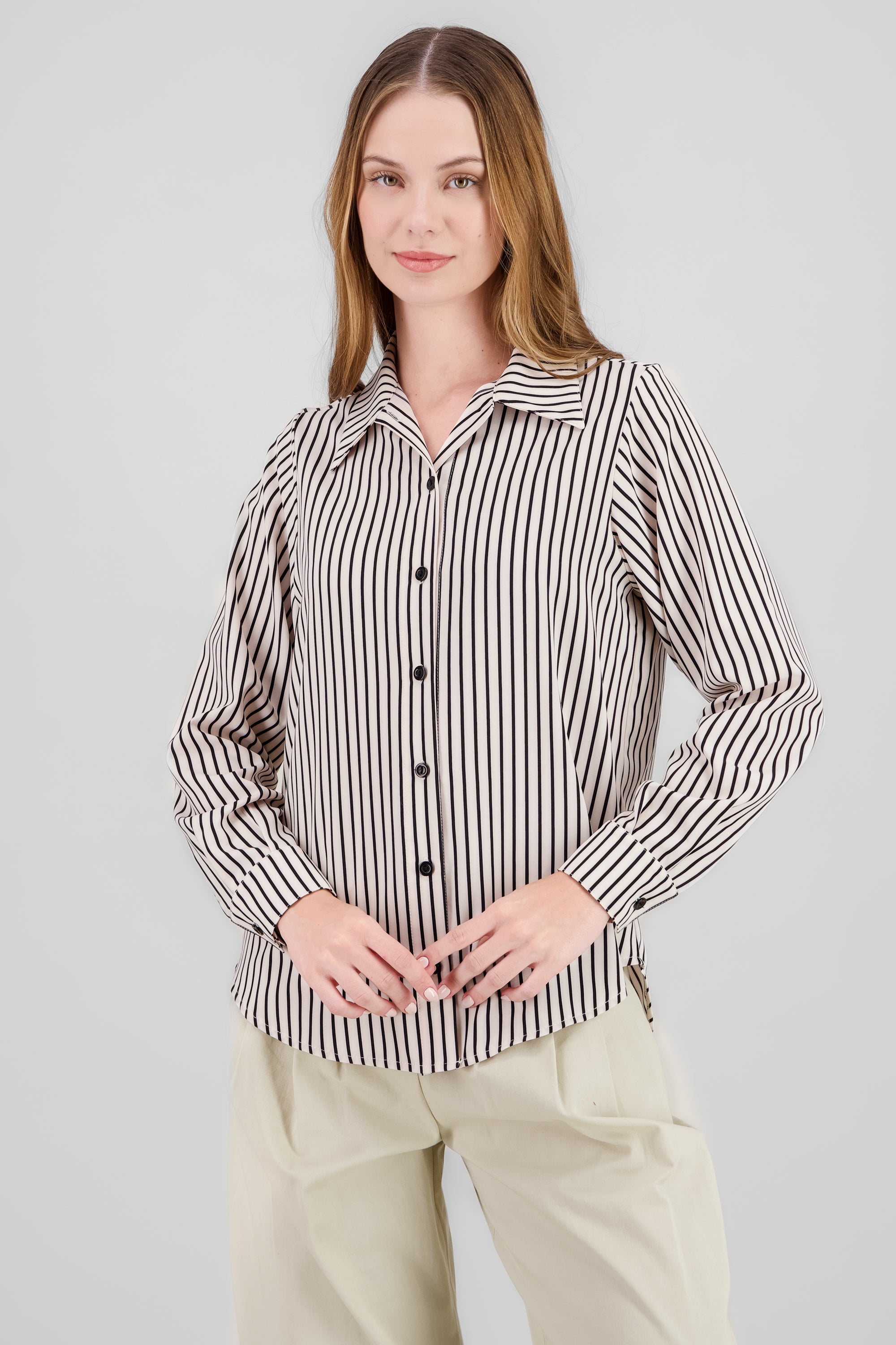 Striped Shirt WHITE COMBO