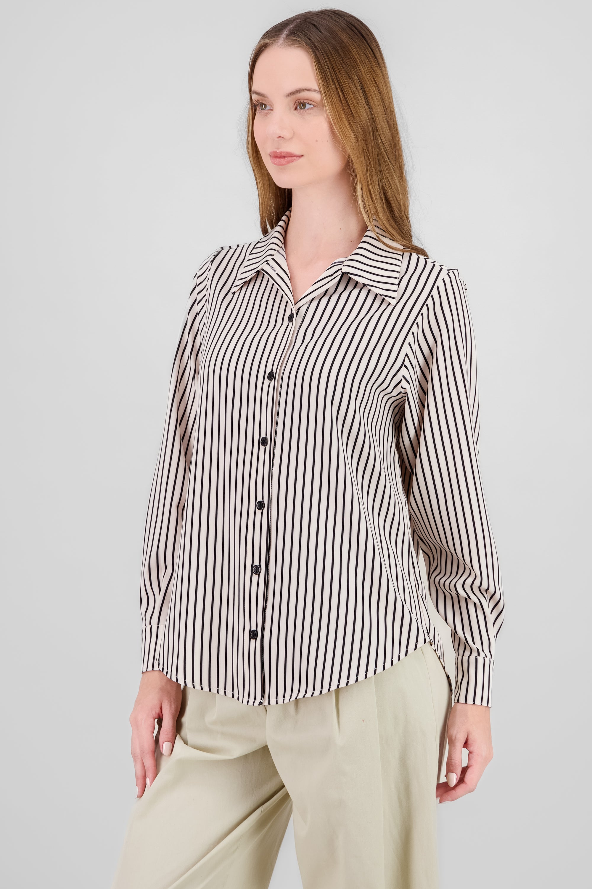 Striped Shirt WHITE COMBO