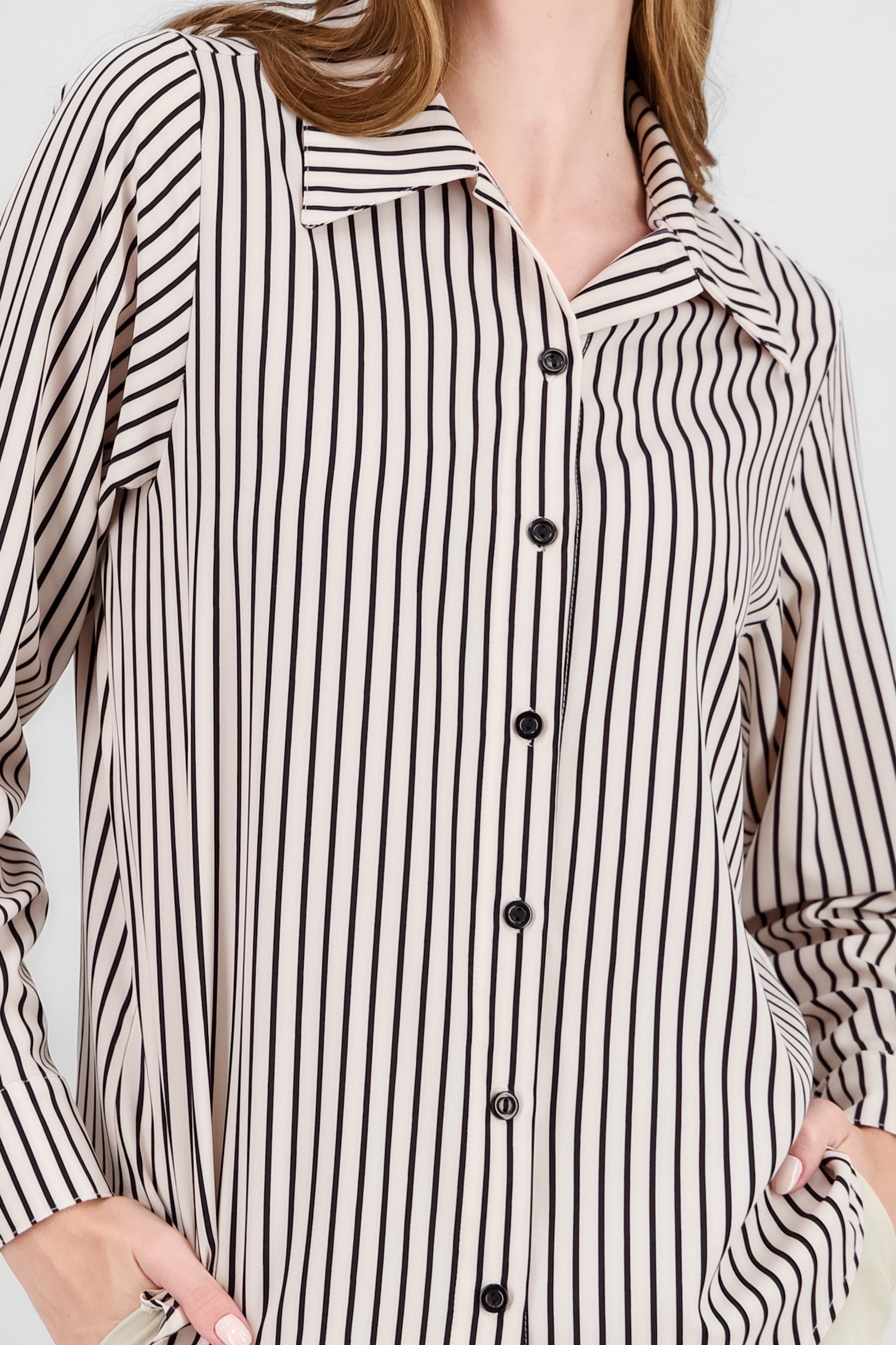 Striped Shirt WHITE COMBO