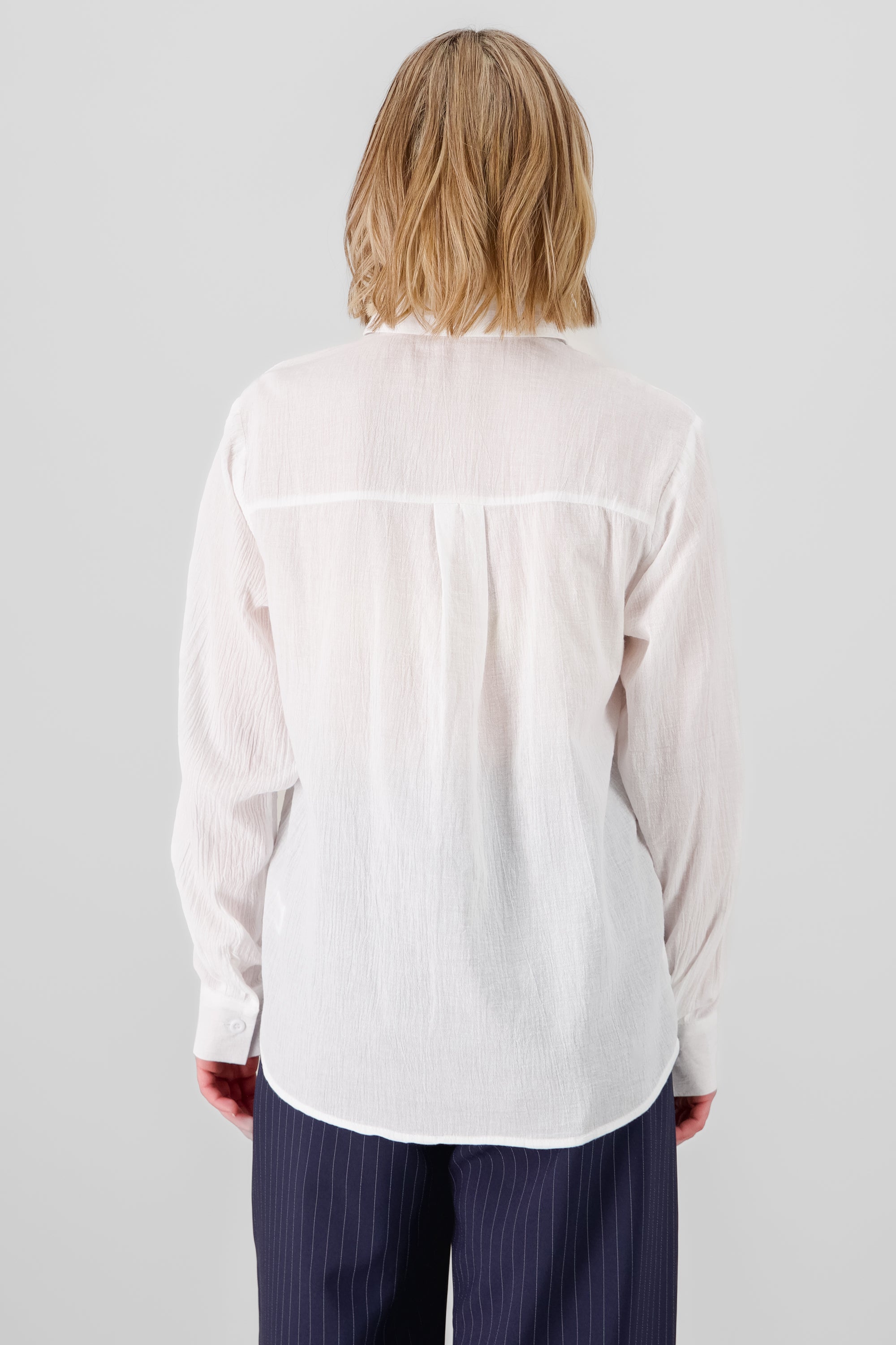 Basic Cotton Shirt WHITE