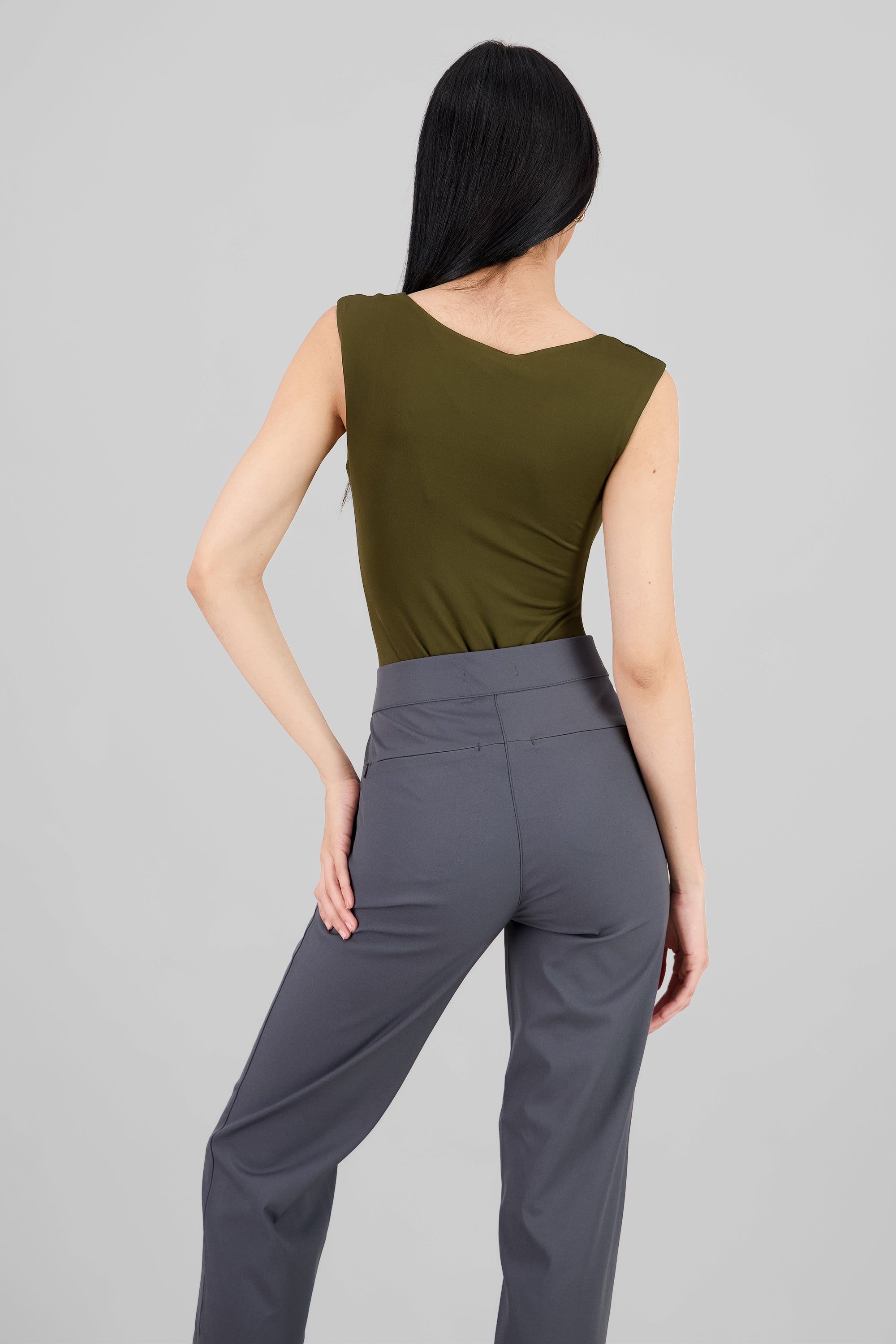 Sleeveless Bodysuit OLIVE